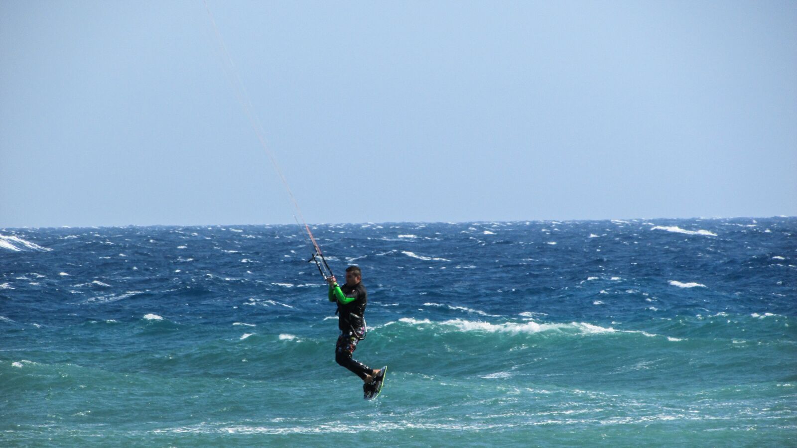 Canon PowerShot SX400 IS sample photo. Kite surf, surfer, surfing photography