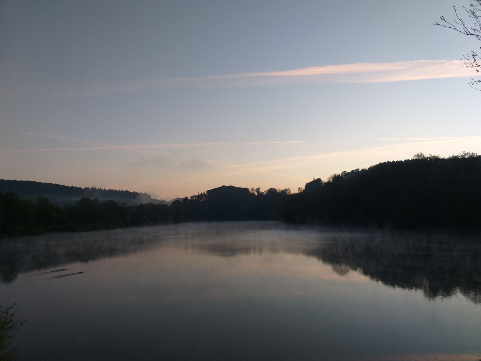 Samsung Galaxy A6+ sample photo. Hennesee, reservoir, meschede photography