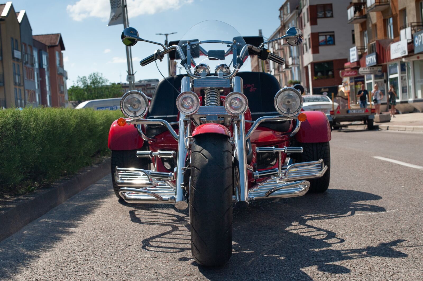 Nikon D700 sample photo. Motorcycle, chopper, road photography