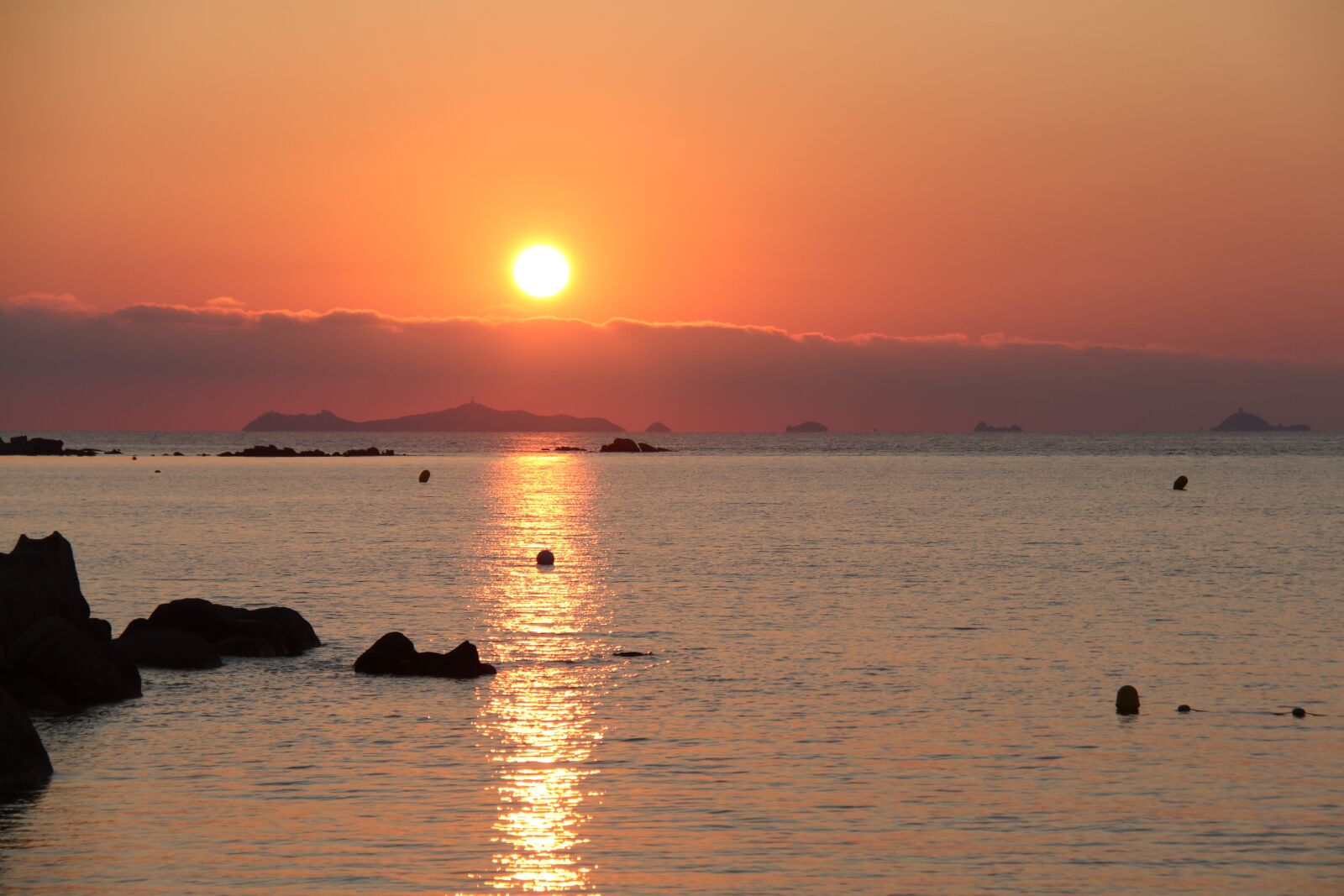Canon EOS 7D sample photo. Sun, sunset, corsica photography