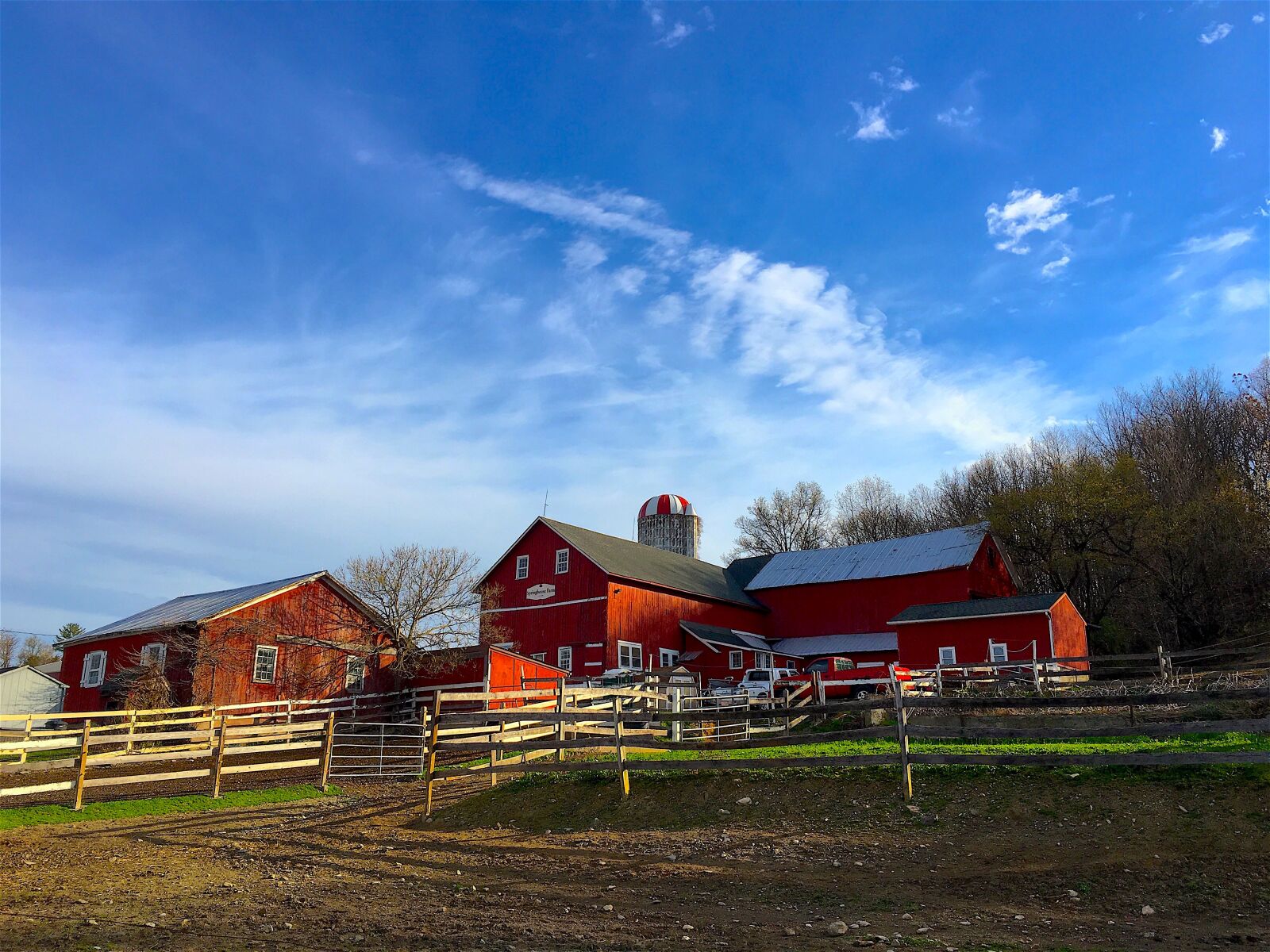 Apple iPhone 6s sample photo. Farm, sunrise, sky photography