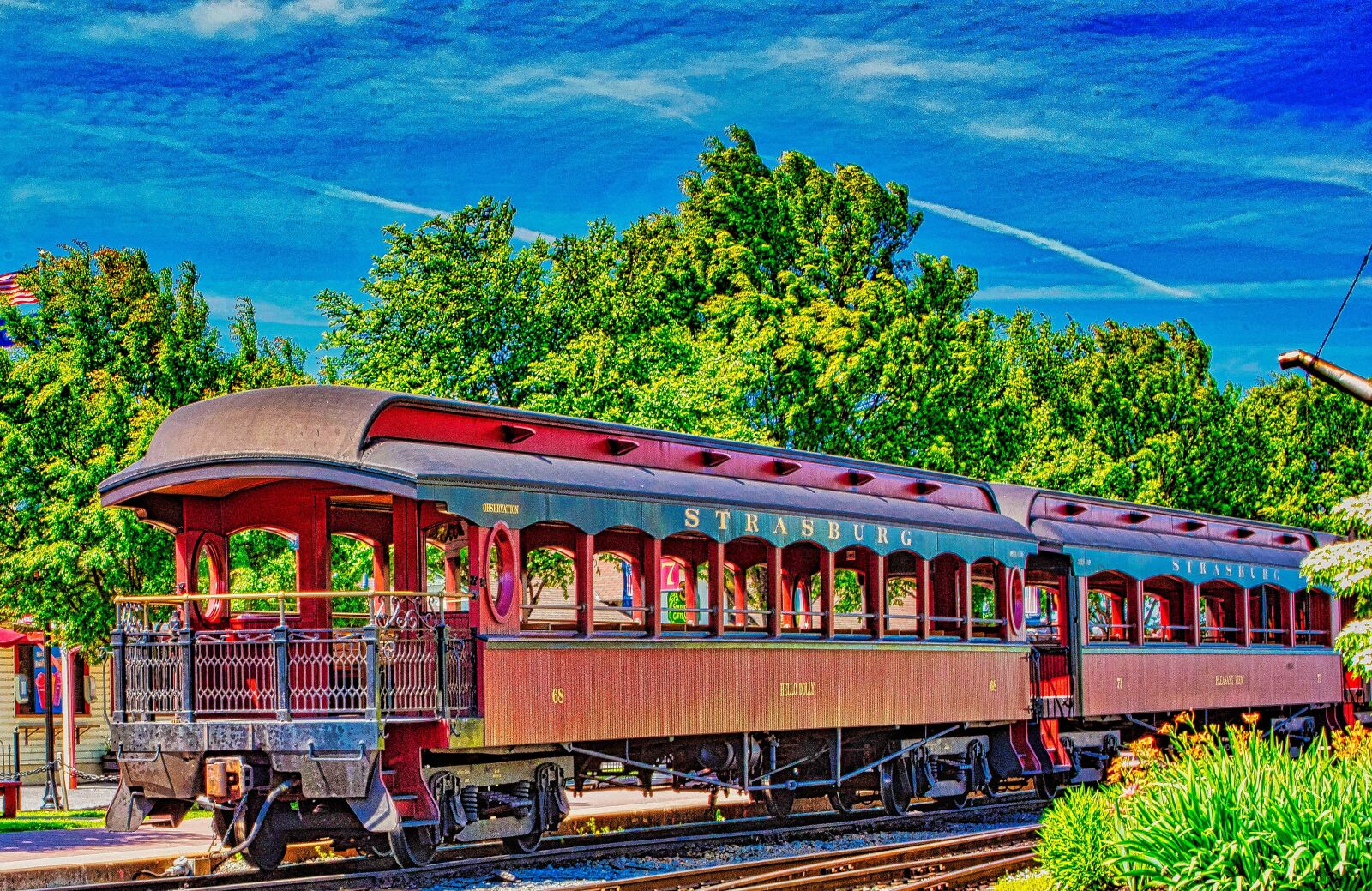 Nikon D750 sample photo. Hdr, old strasberg railroad photography