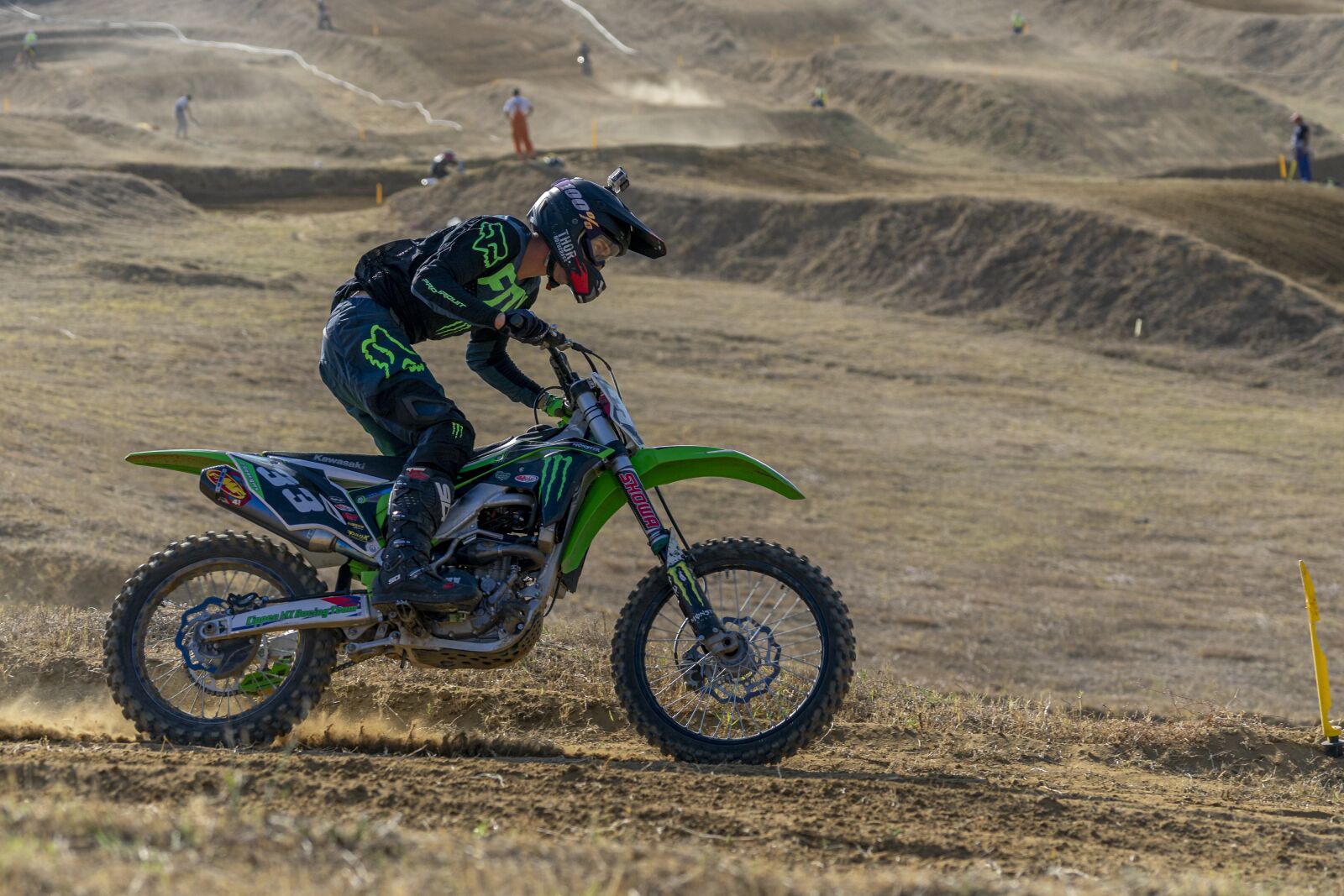 Sony a7 II + Sony FE 70-200mm F4 G OSS sample photo. Motocross, grand prix, engine photography