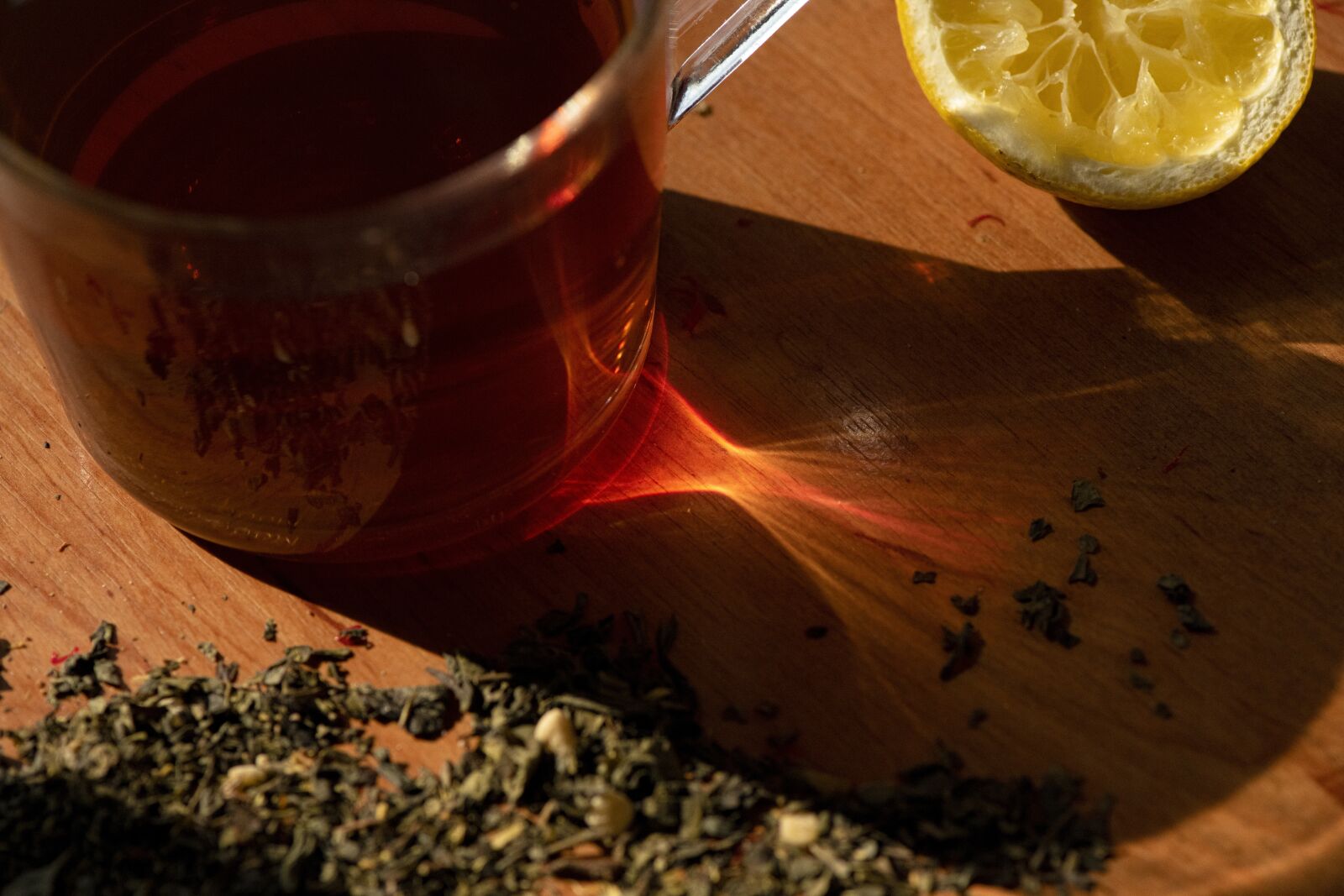 Nikon D850 sample photo. Tea, shadow, light photography