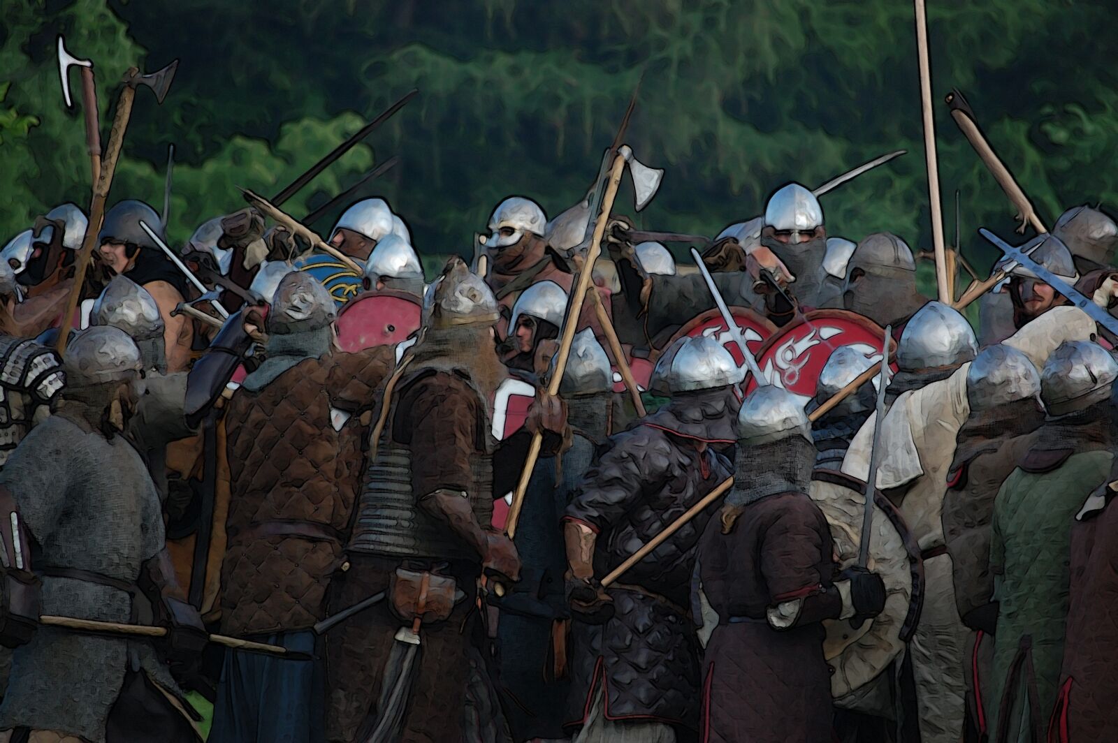 Nikon D40 sample photo. The vikings, slavs, fear photography