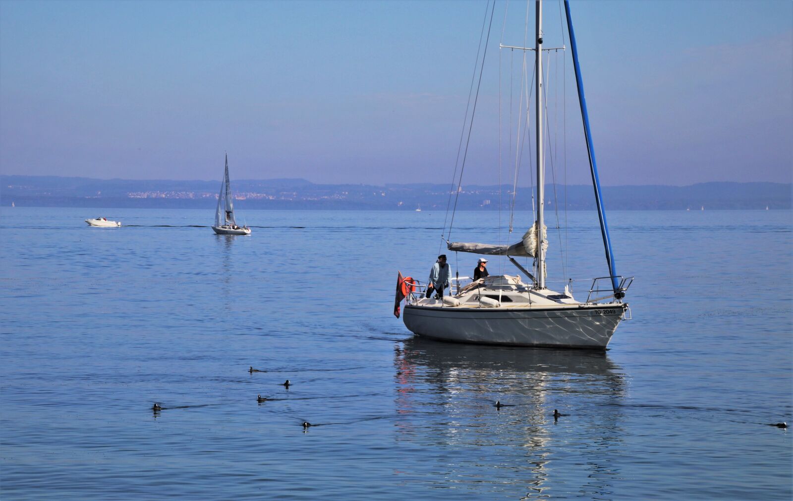 Canon EOS 80D sample photo. Lake, bodensee, sailboat photography