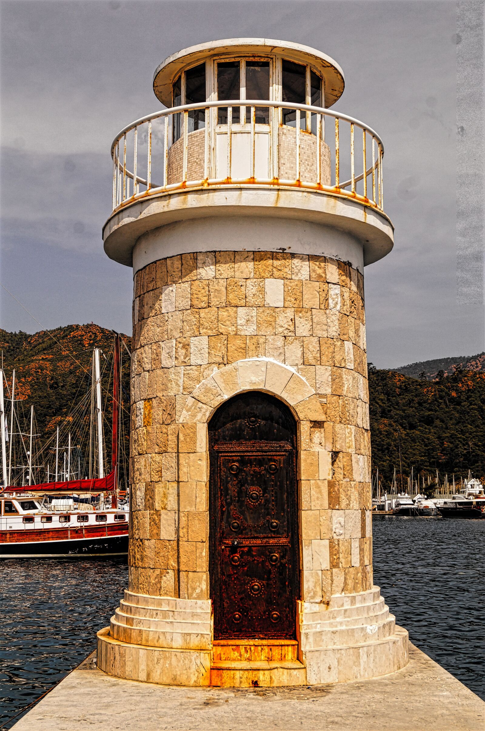 Sony SLT-A37 sample photo. Marmaris, marine, lighthouse photography