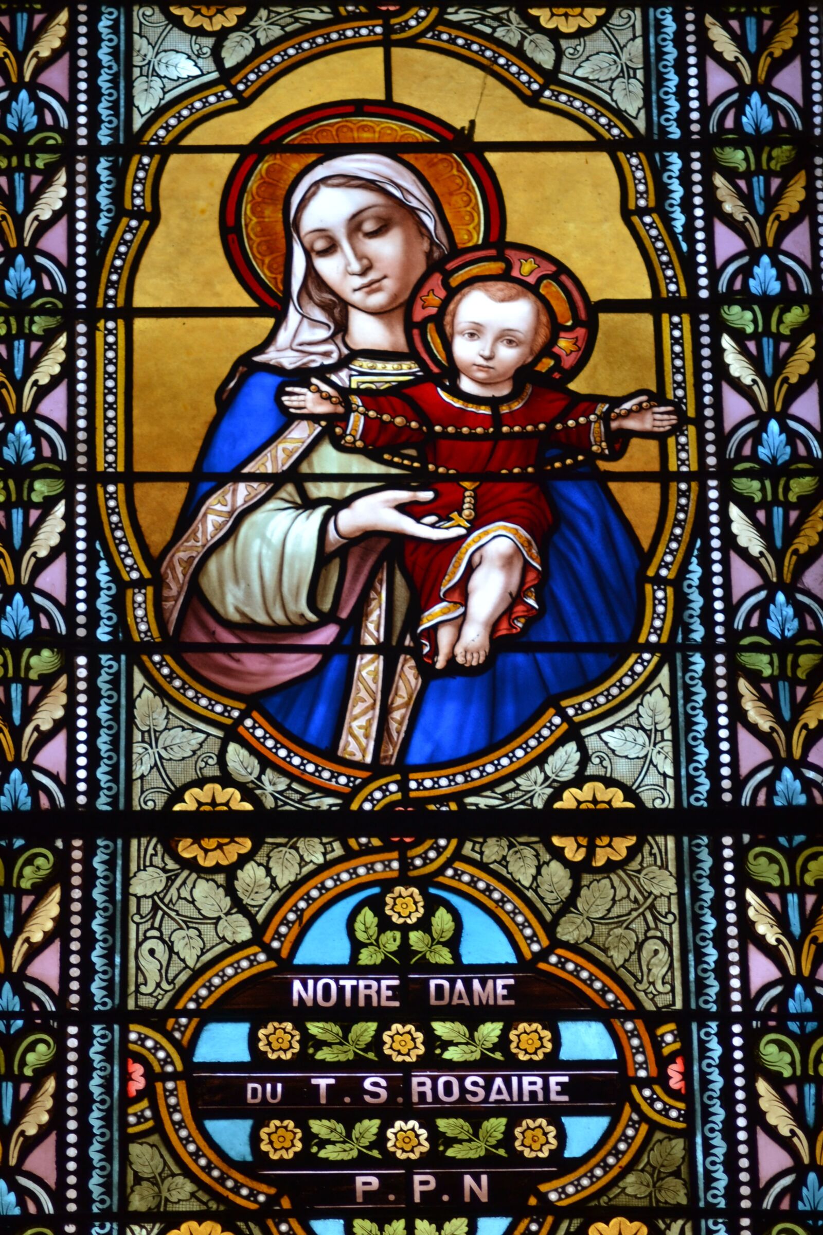 Nikon D3100 sample photo. Stained glass, window, church photography