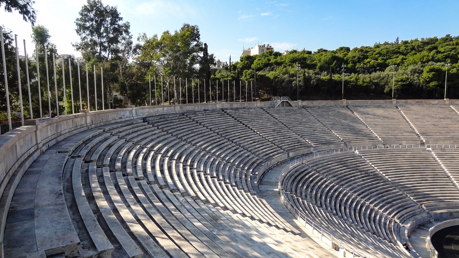 Sony Cyber-shot DSC-HX9V sample photo. Greece, athens, lines photography