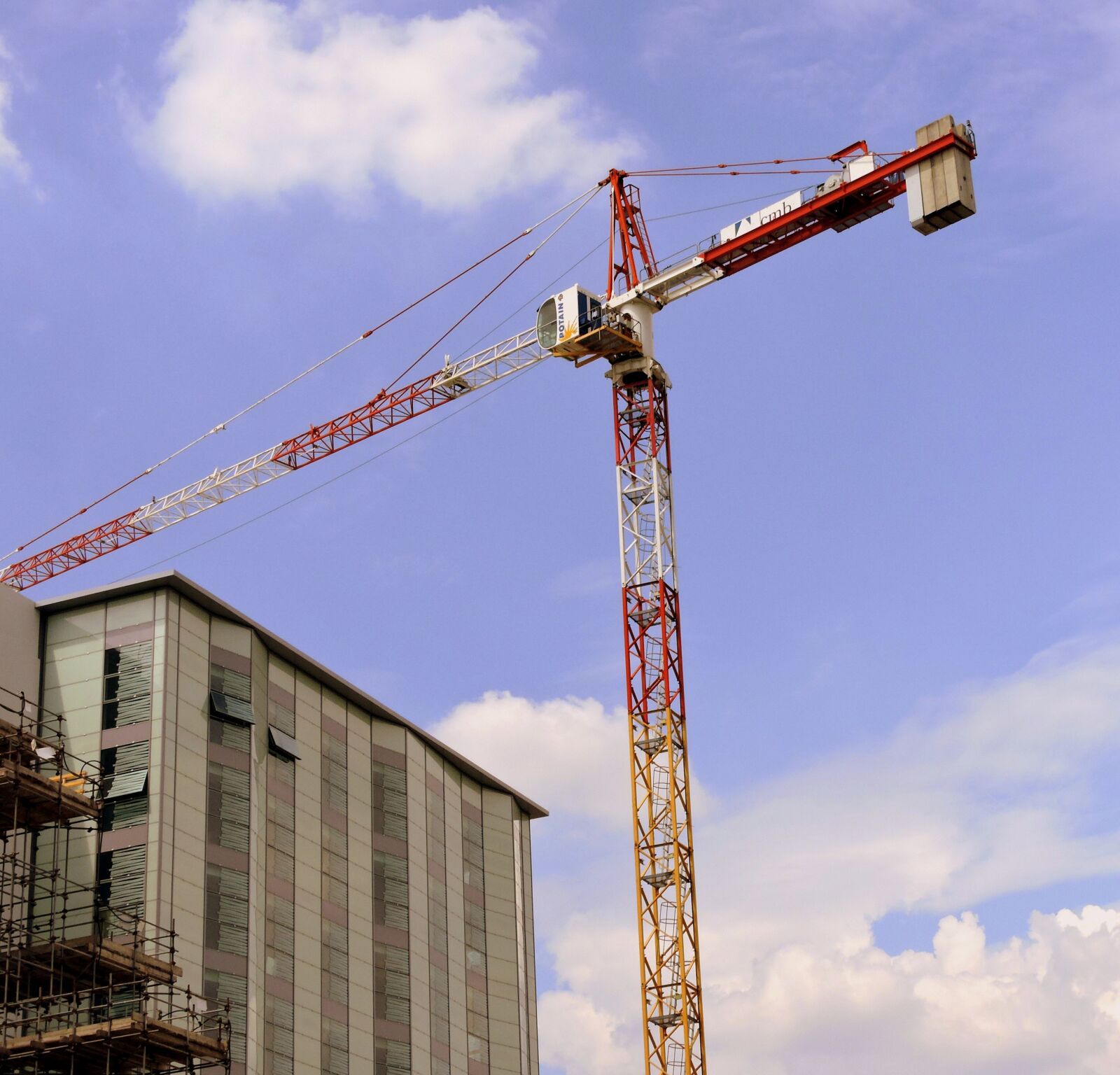 Nikon Coolpix P600 sample photo. Crane, construction, work photography