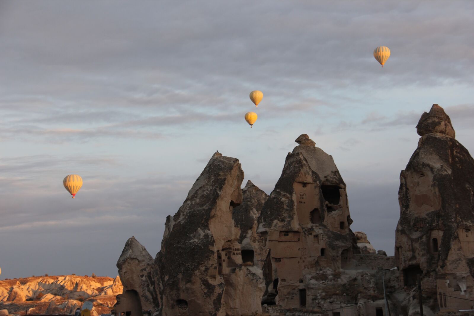Canon EOS 600D (Rebel EOS T3i / EOS Kiss X5) sample photo. Cappadocia, turkey, panoramic views photography