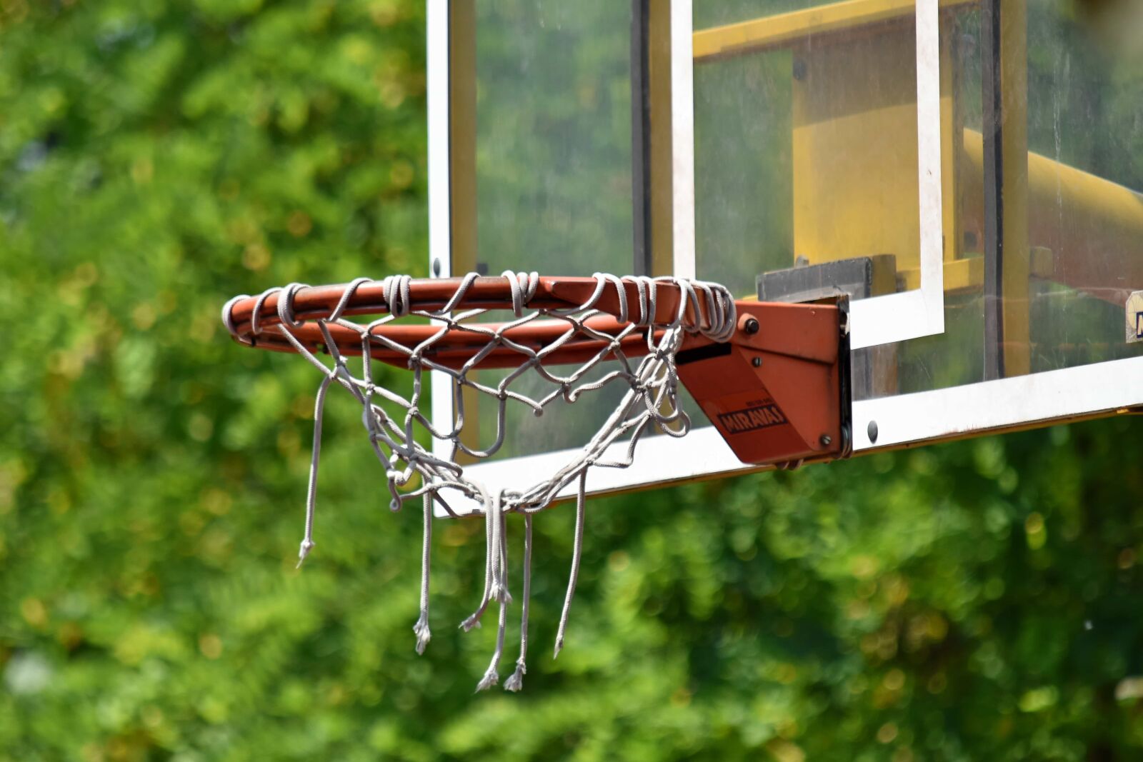 Nikon D5500 sample photo. Basketball court, network, outdoors photography