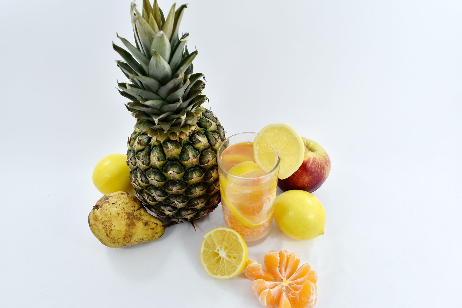 Nikon D5500 sample photo. Cocktail, exotic, lemonade, pineapple photography