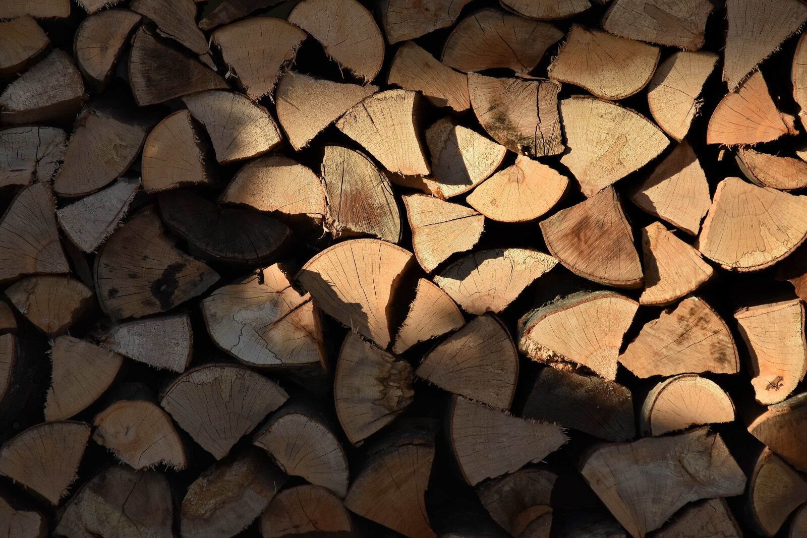 Nikon D5500 sample photo. Firewood, texture, wood, stacks photography