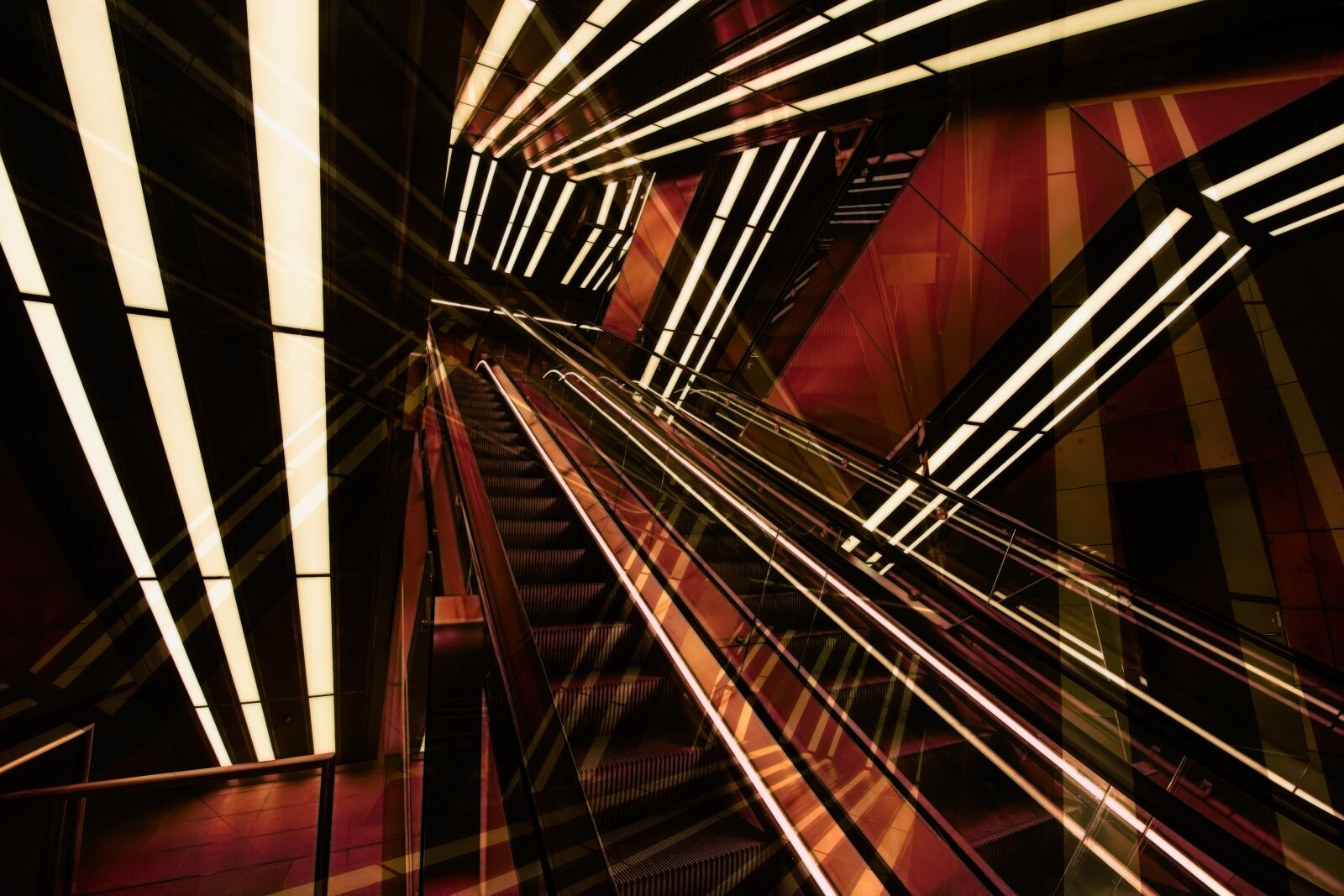 Nikon D7100 sample photo. Metro, space, stairs photography