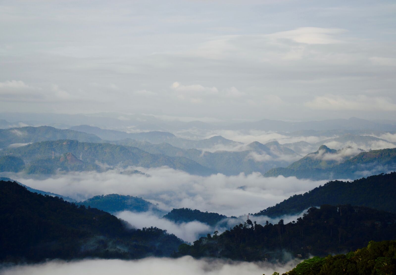 Nikon D3100 sample photo. Black, hills, clouds, india photography