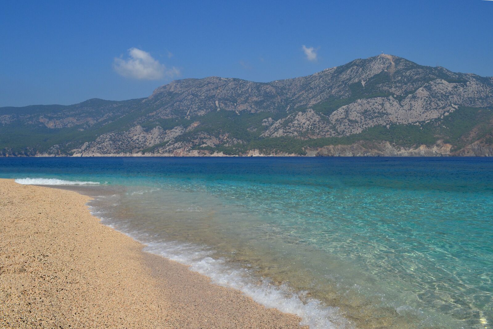 Nikon D3100 sample photo. Sea, beach, mountains photography