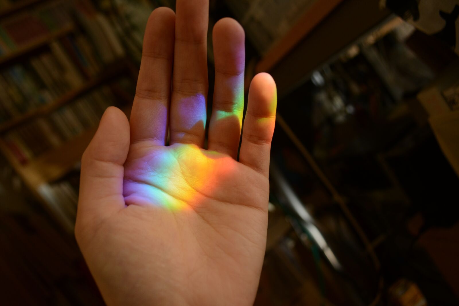 Nikon D5200 sample photo. Rainbow, hand, beautiful photography