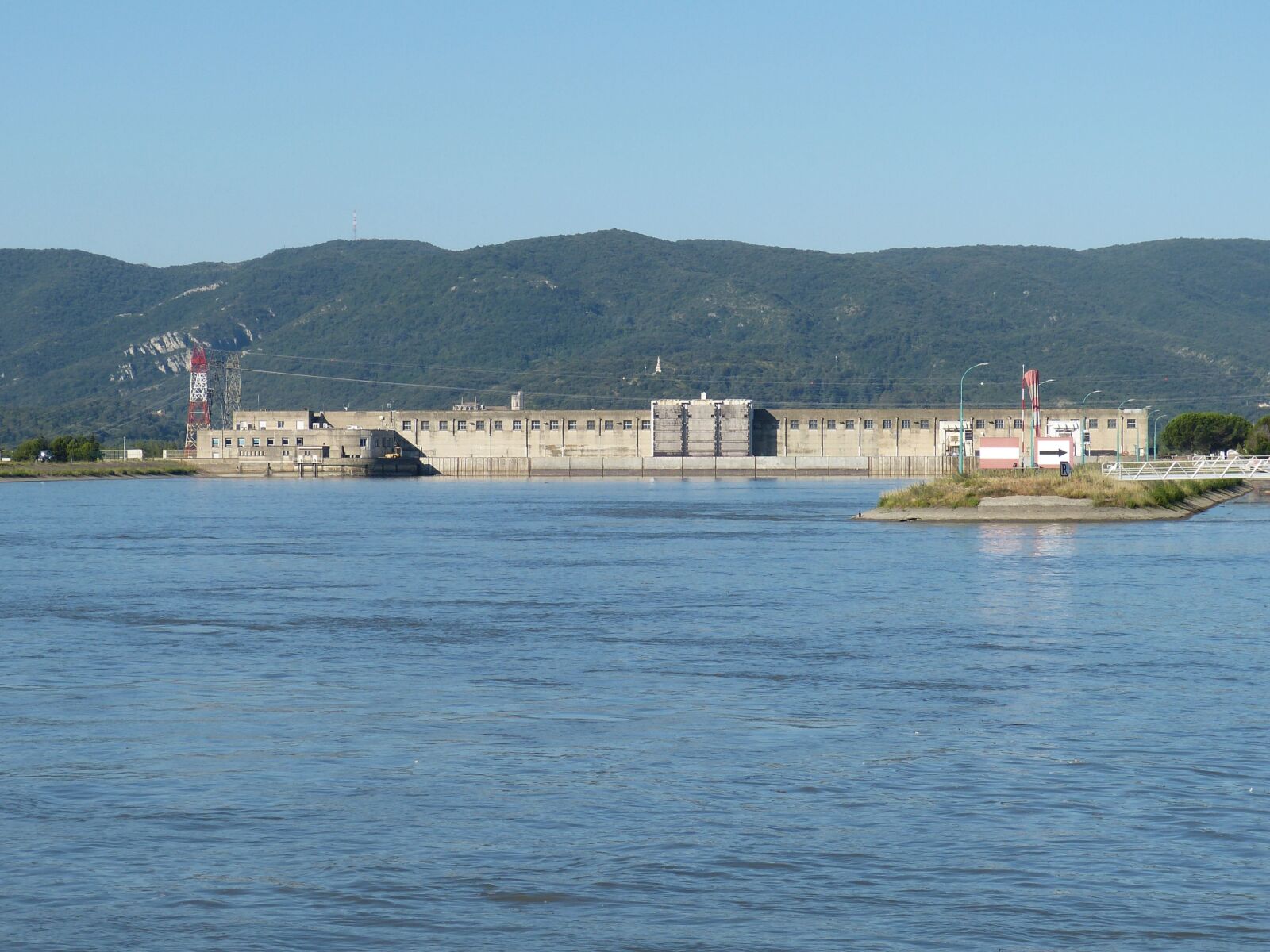 Panasonic Lumix DMC-FZ150 sample photo. Rh ne, power plant photography