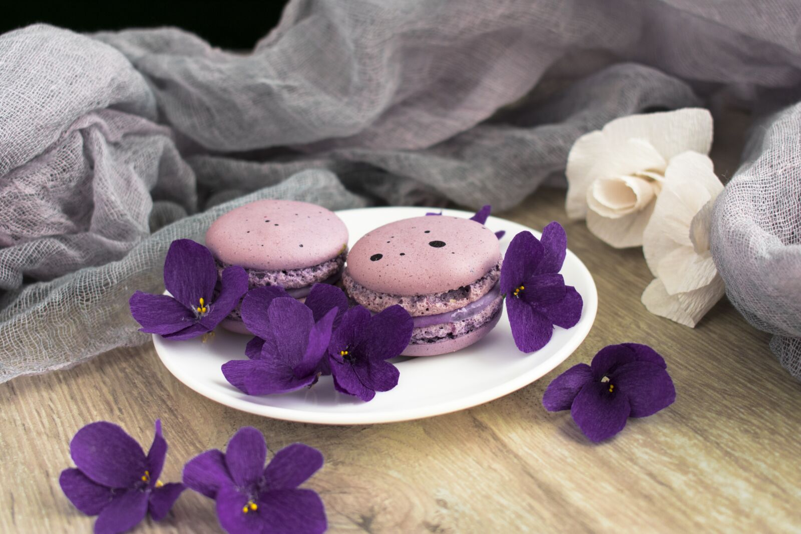 Nikon D3400 sample photo. Macaroons, macro, cookies photography