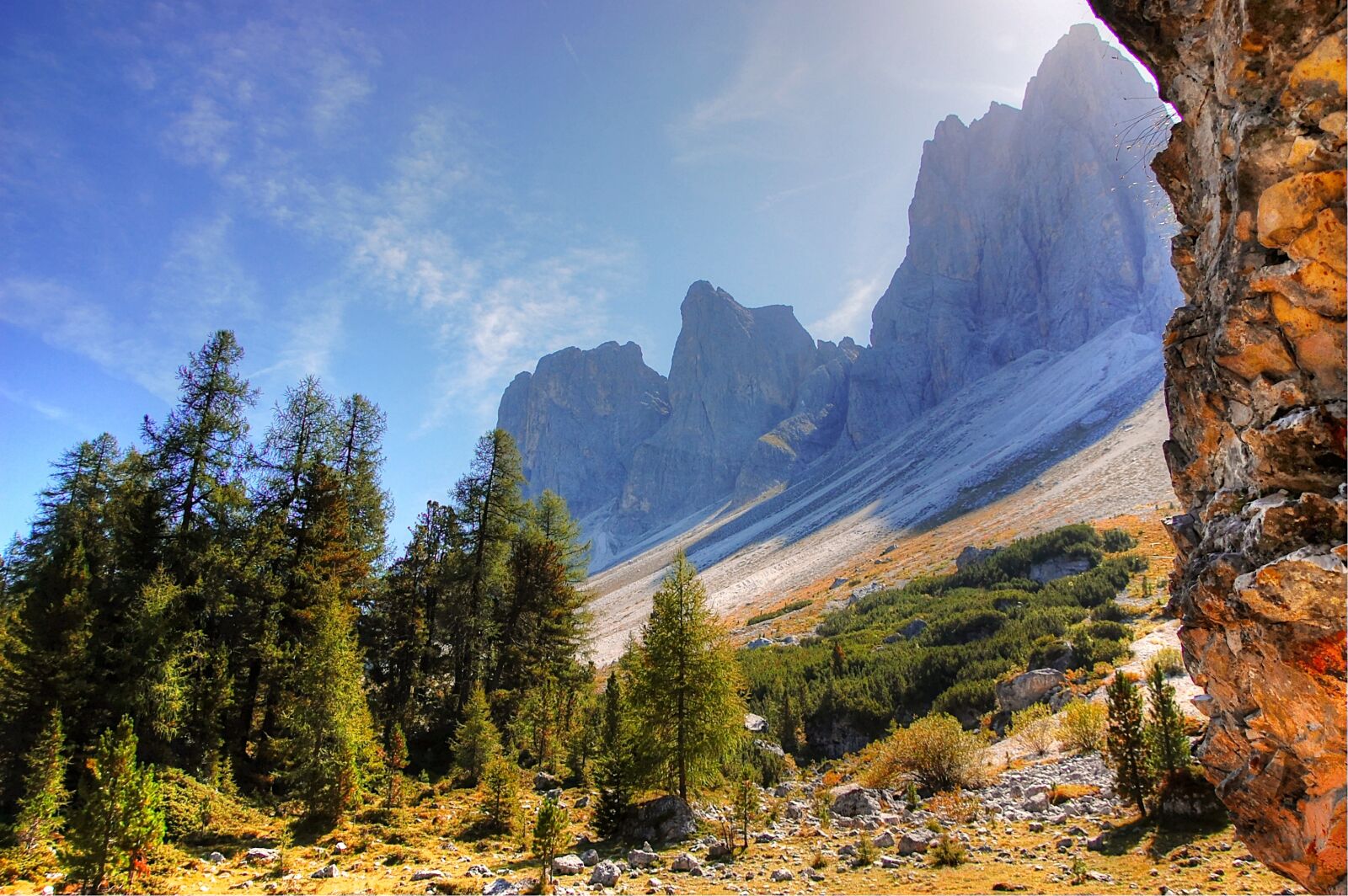 Nikon D40 sample photo. Funes, dolomites, italy photography