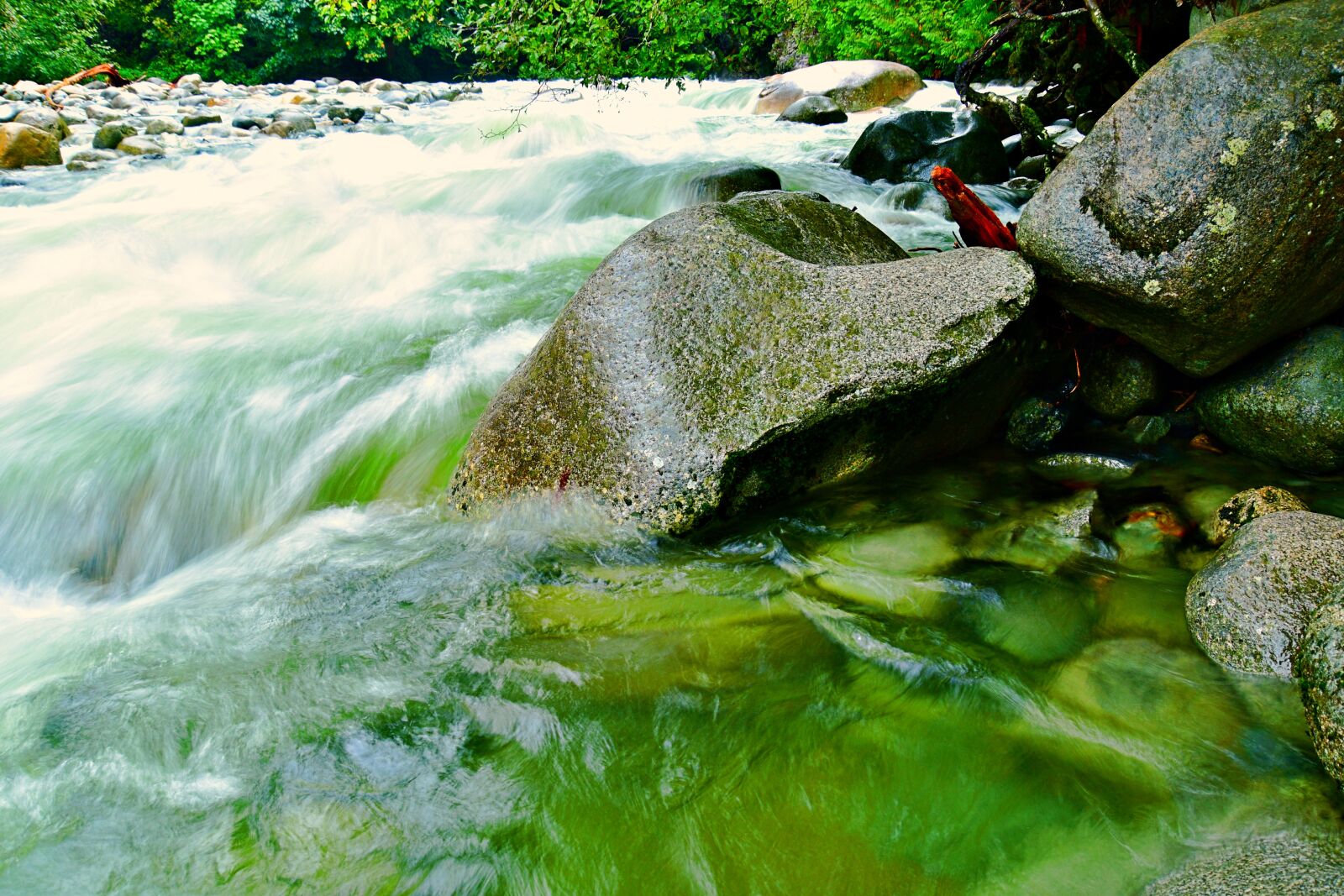 Nikon D7500 sample photo. River flow, downstream, water photography