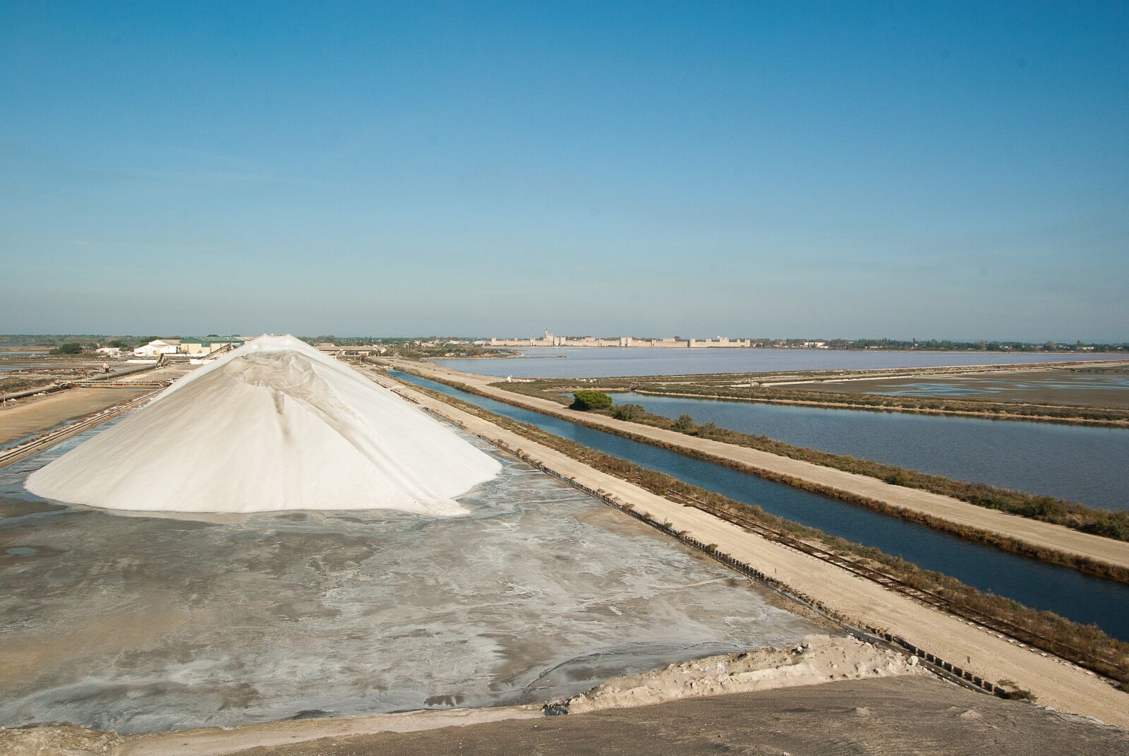 Pentax K10D sample photo. Camargue, aigues-mortes, salt marsh photography