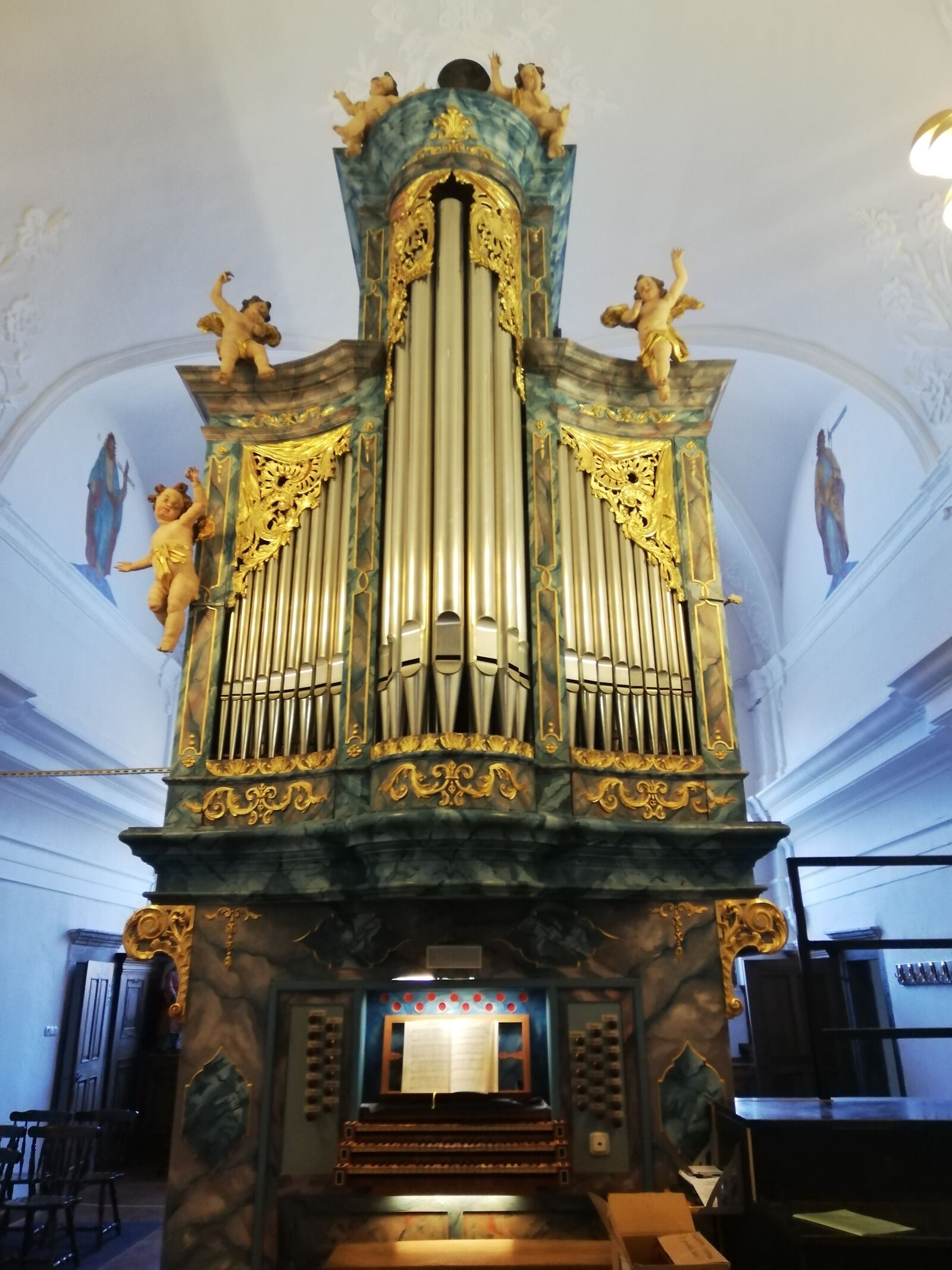 HUAWEI P20 lite sample photo. Church organ, sti na photography