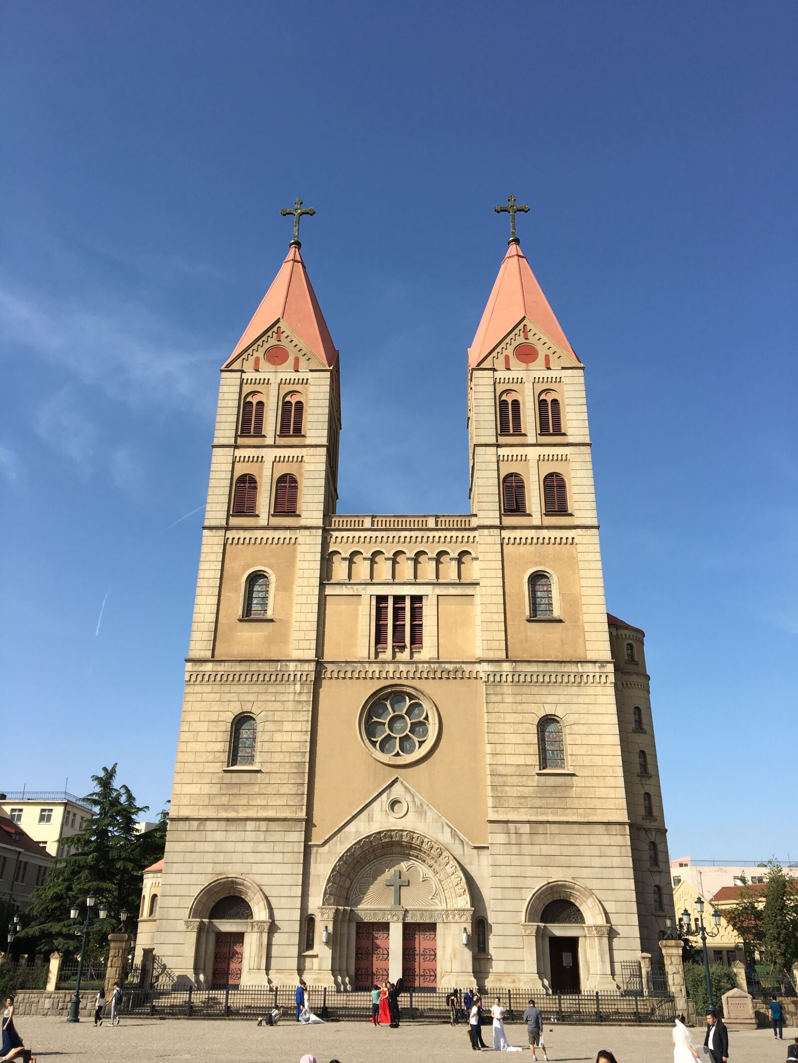 Apple iPhone 6s sample photo. Church, qingdao, zhejiang road photography