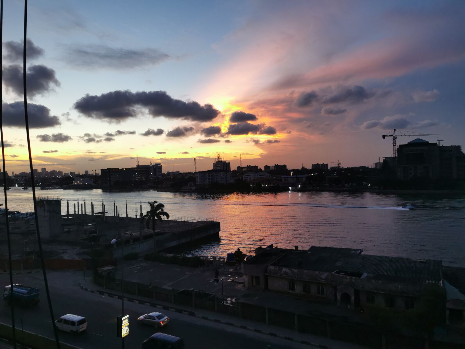 HUAWEI P30 Pro sample photo. Sunset, victoria island, lagos photography