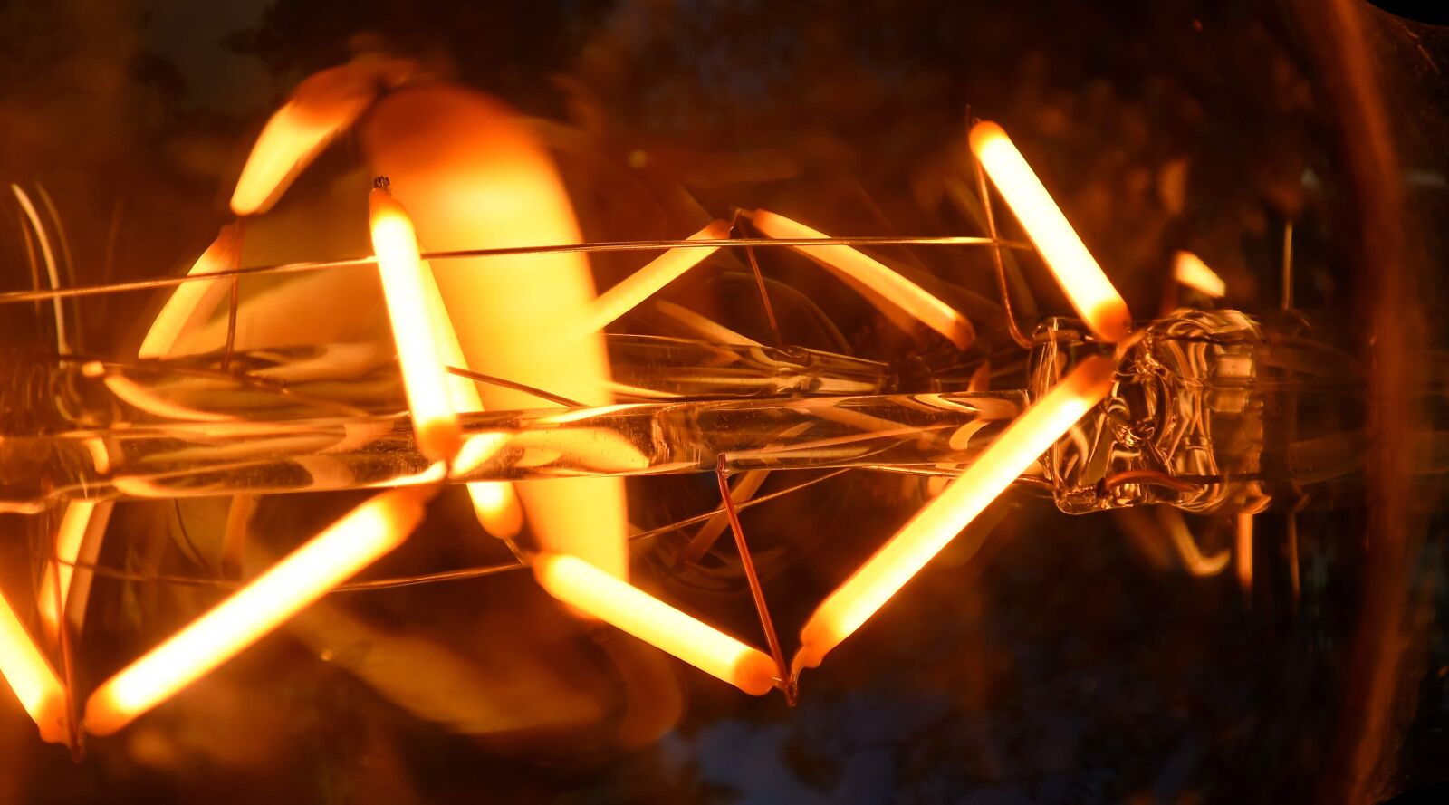 Nikon D5500 sample photo. Flare, light bulb, dark photography