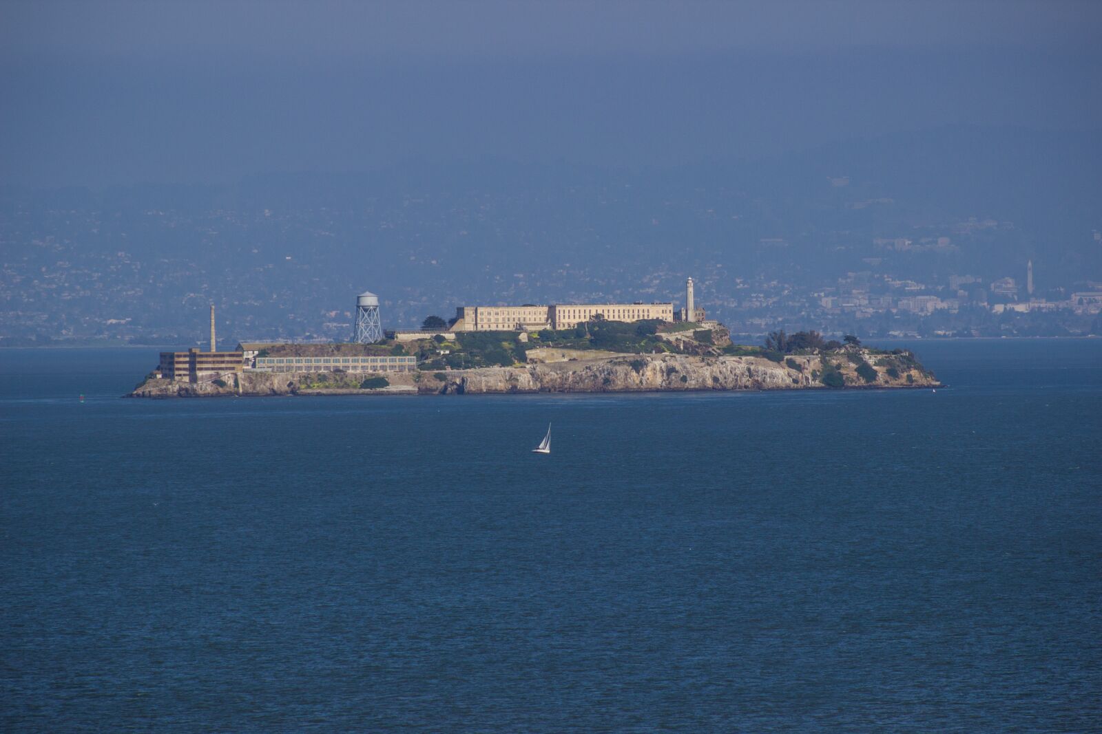 Canon EOS 600D (Rebel EOS T3i / EOS Kiss X5) sample photo. Alcatraz, sea, california photography