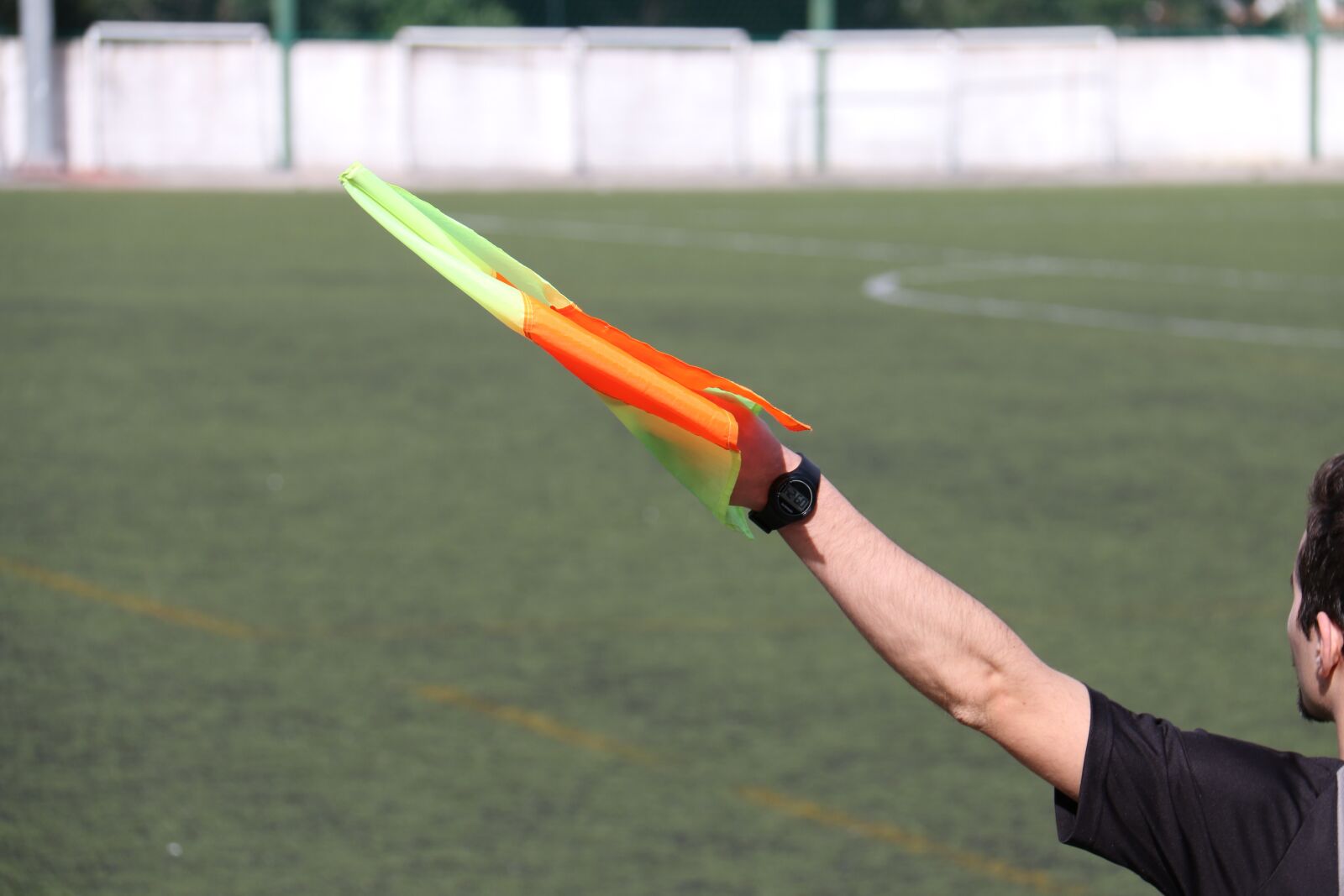 Canon EOS 70D sample photo. Football, referee, lack photography