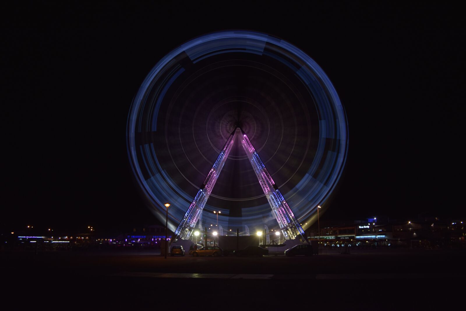 Nikon D5300 sample photo. Ferris wheel, festival, marseille photography