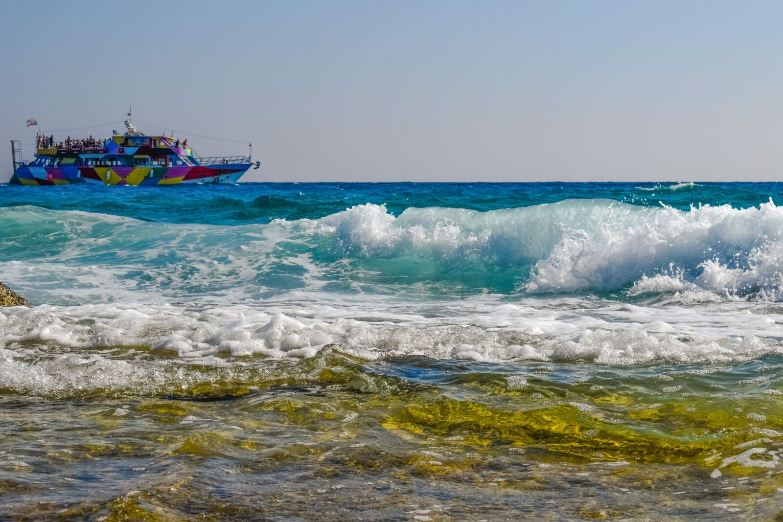 Nikon D3300 sample photo. Wave, sea, spray photography