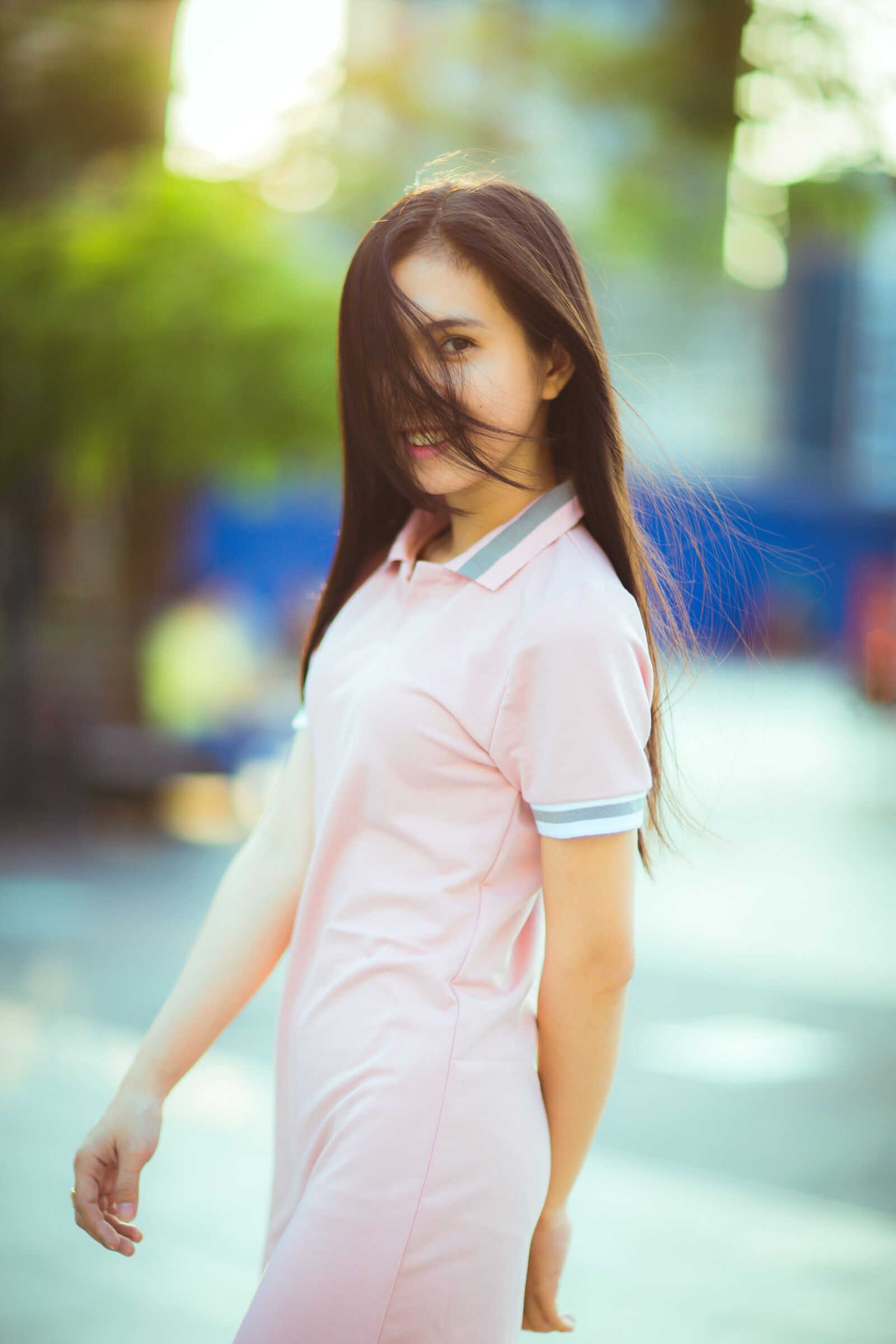 Canon EF 85mm F1.2L II USM sample photo. Sunset, female, nature photography