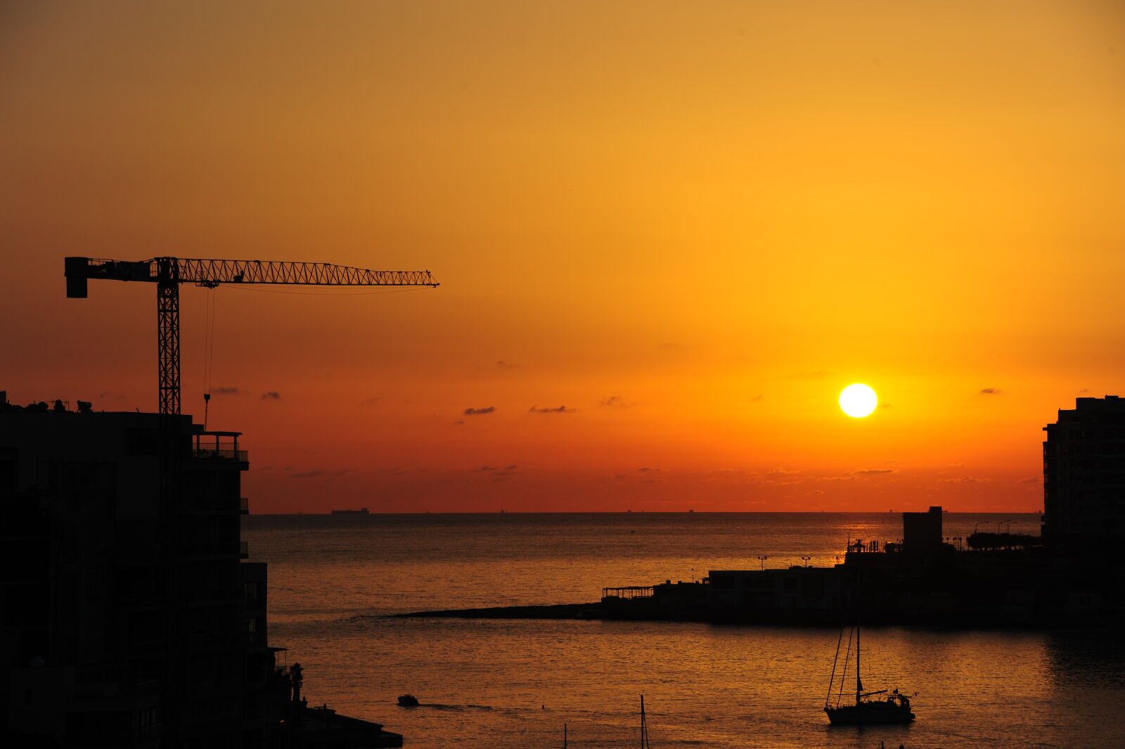 Nikon D700 sample photo. Sunrise, malta, eu photography