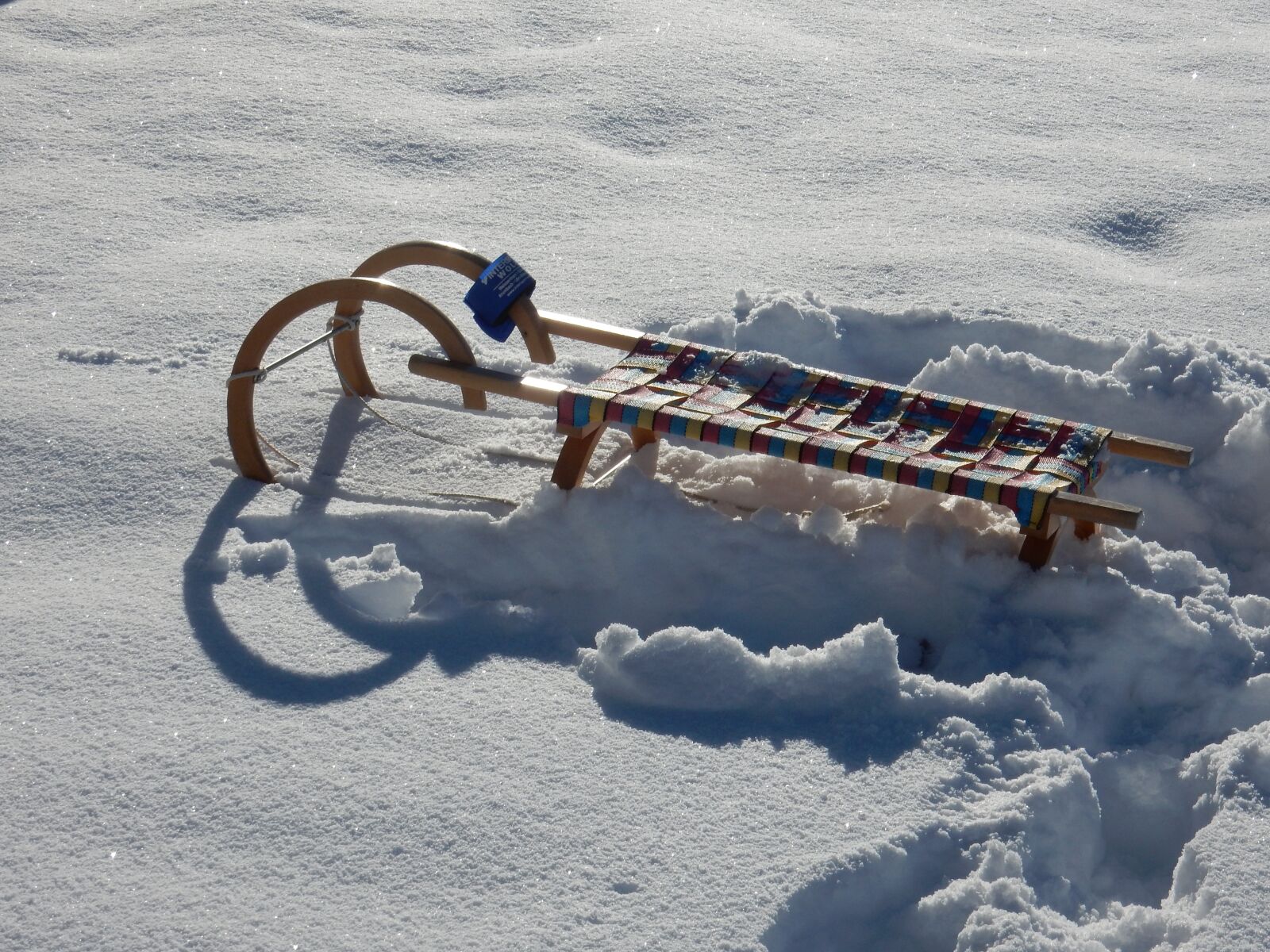 Nikon Coolpix S9900 sample photo. Winter, snow, vehicle photography
