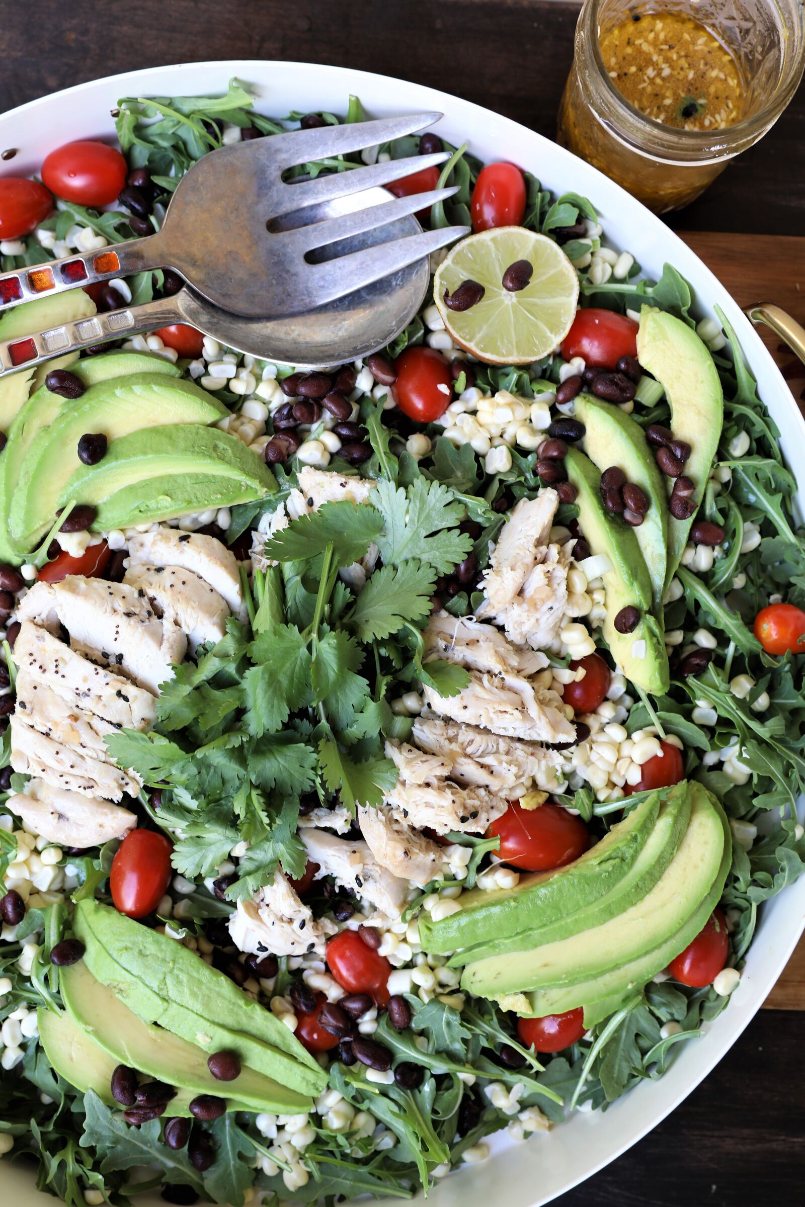 Canon EOS 5D Mark IV sample photo. Chicken, salad, dinner photography