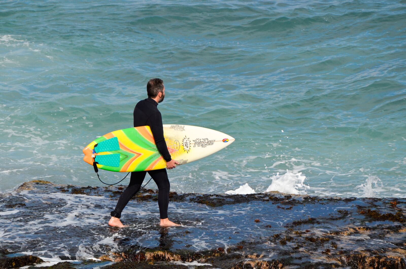 Nikon D5100 sample photo. Reef, surfer, sport photography