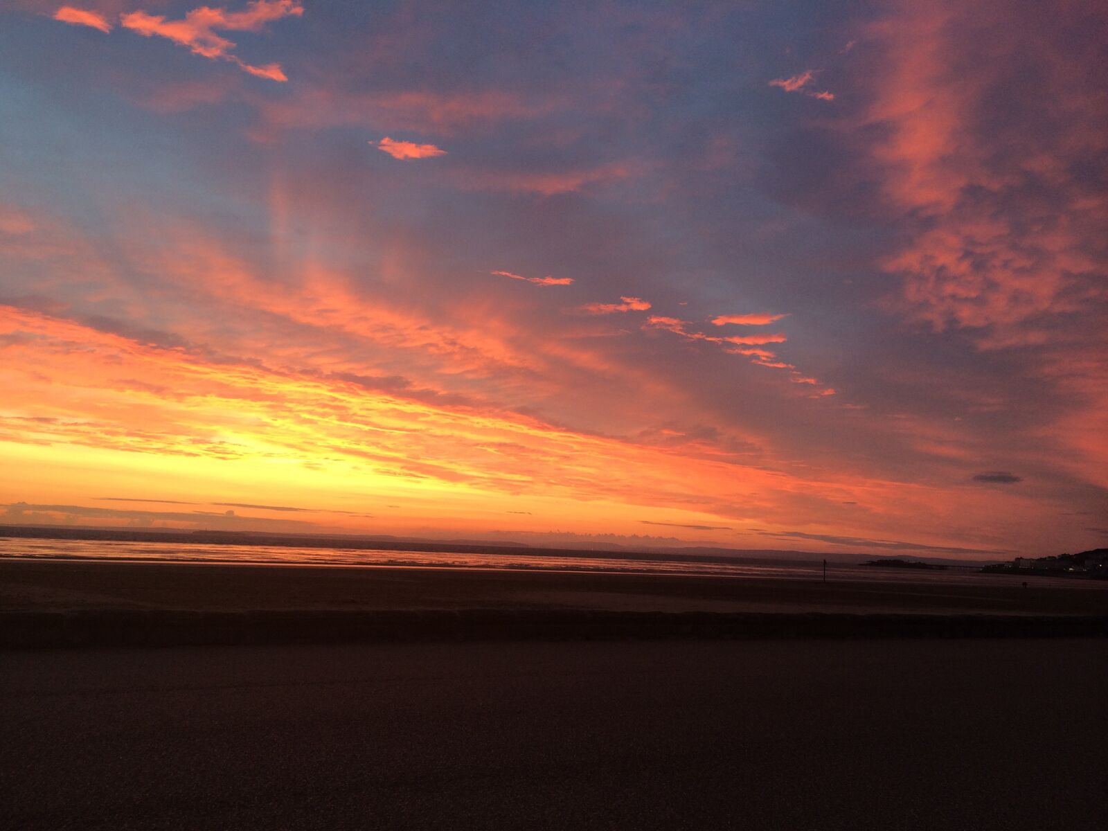 iPhone 5s back camera 4.12mm f/2.2 sample photo. Sunset, beach, coast photography