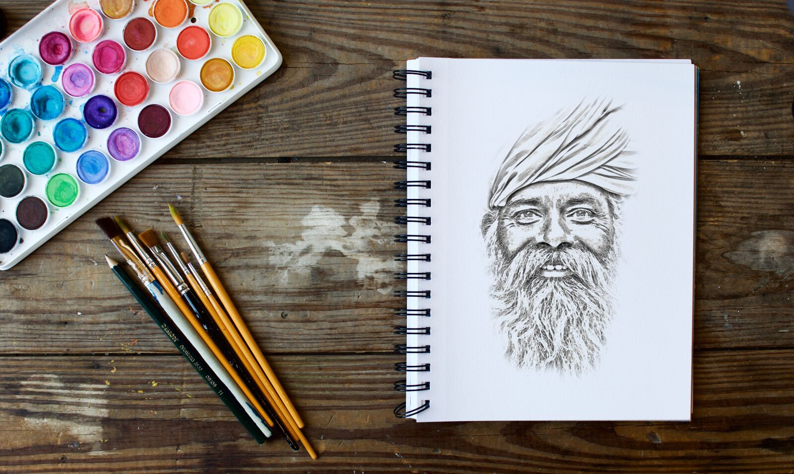 Nikon D3300 sample photo. Drawing, portrait, pencil photography