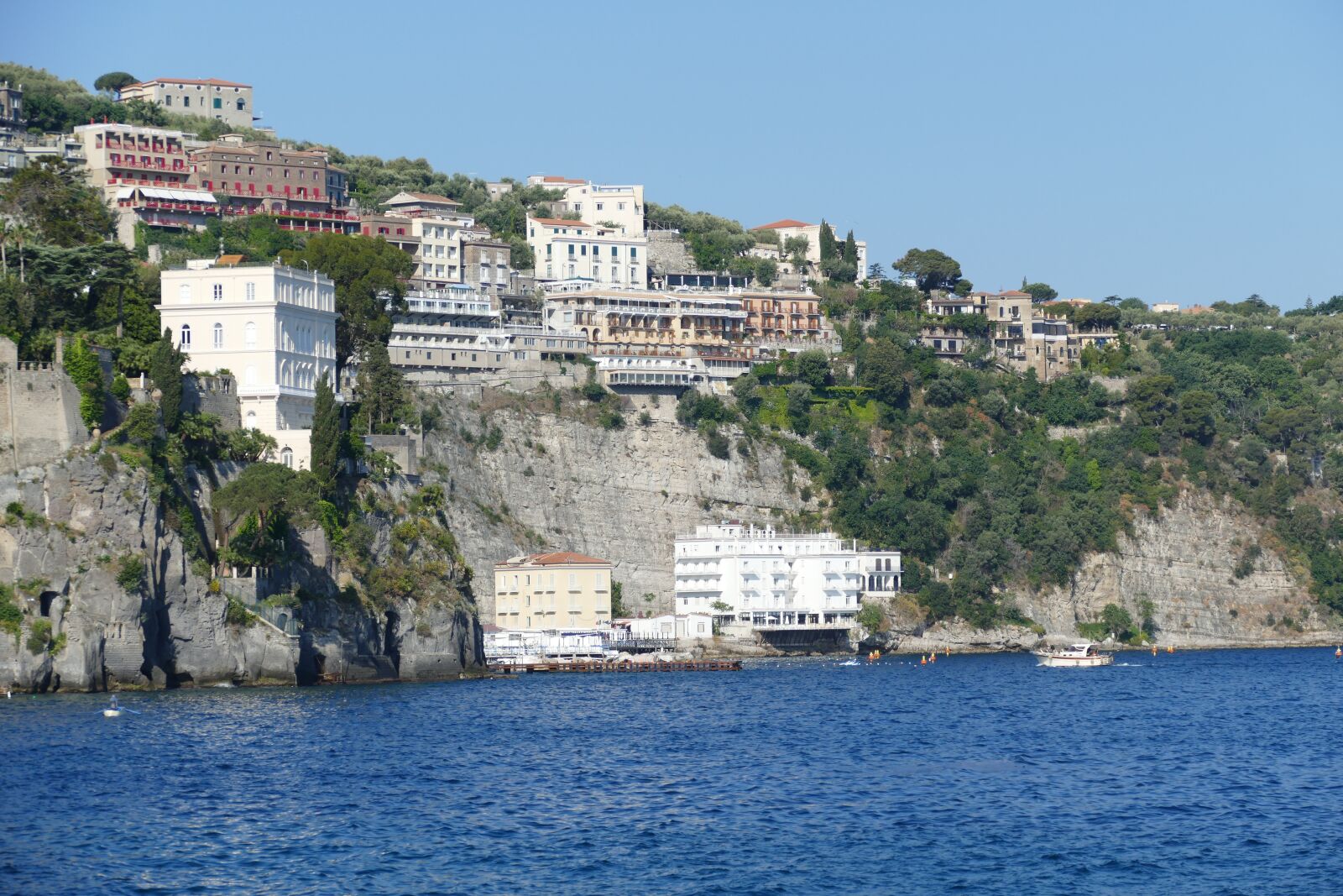 Panasonic Lumix DMC-FZ1000 sample photo. Sorrento, italy, port photography