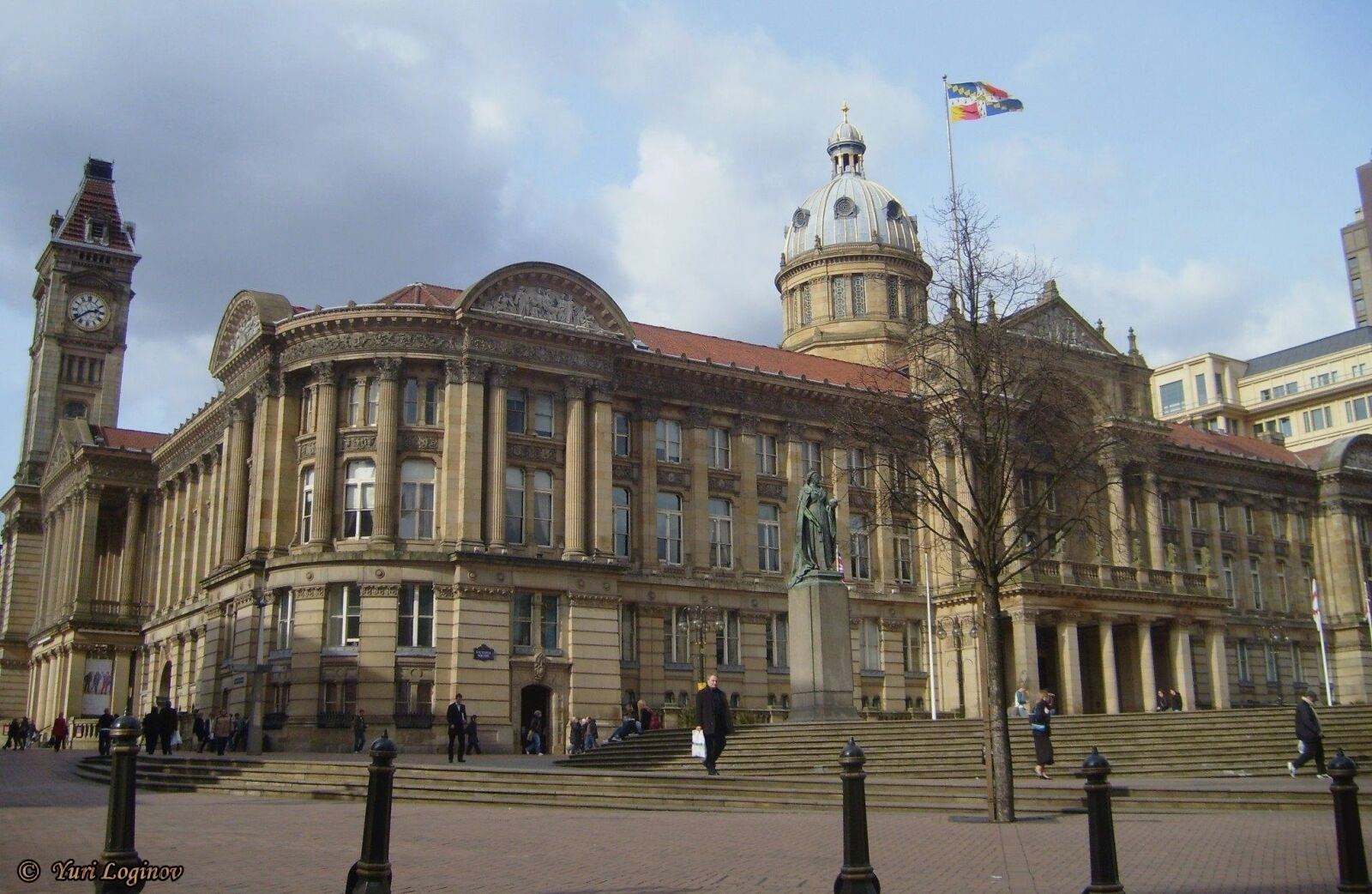 Samsung Digimax S700 / Kenox S700 / Digimax Cyber 730 sample photo. Birmingham, birmingham, town, hall photography