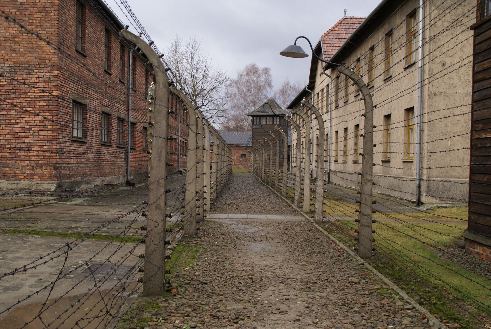 Sony Alpha DSLR-A100 sample photo. Auschwitz, concentration camp, second photography
