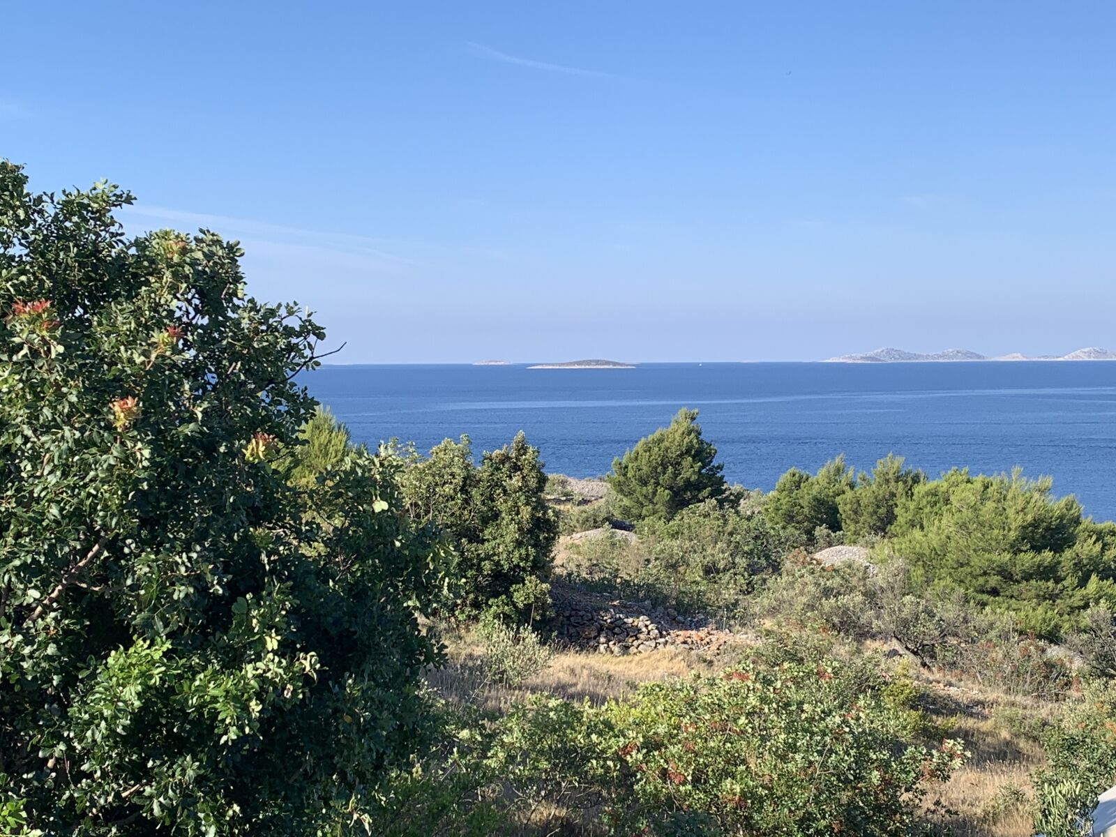 iPhone XR back camera 4.25mm f/1.8 sample photo. Croatia, murter, sea photography