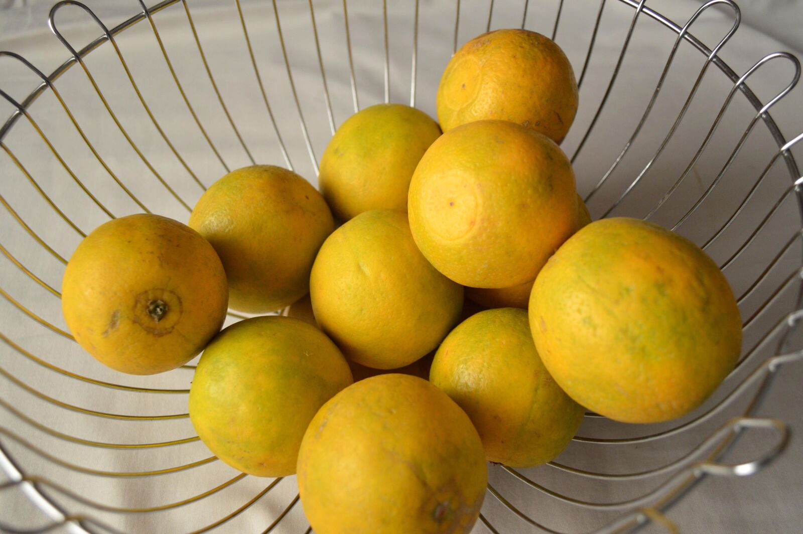 Nikon D3200 sample photo. Basket, citrus, lemon, fruit photography