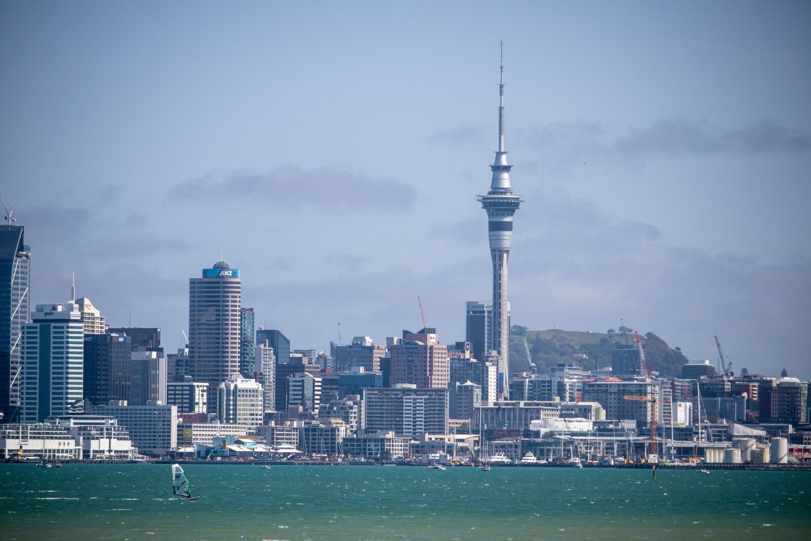 Canon EOS 200D (EOS Rebel SL2 / EOS Kiss X9) sample photo. Auckland, skyline, harbour photography