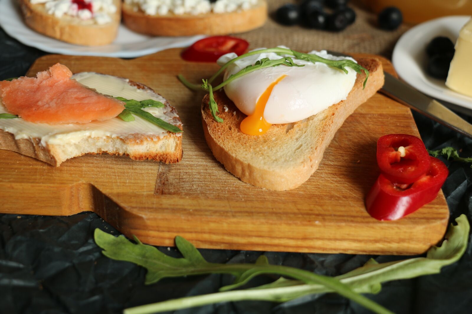 Canon EOS 70D sample photo. Butter, poached egg, ukraine photography