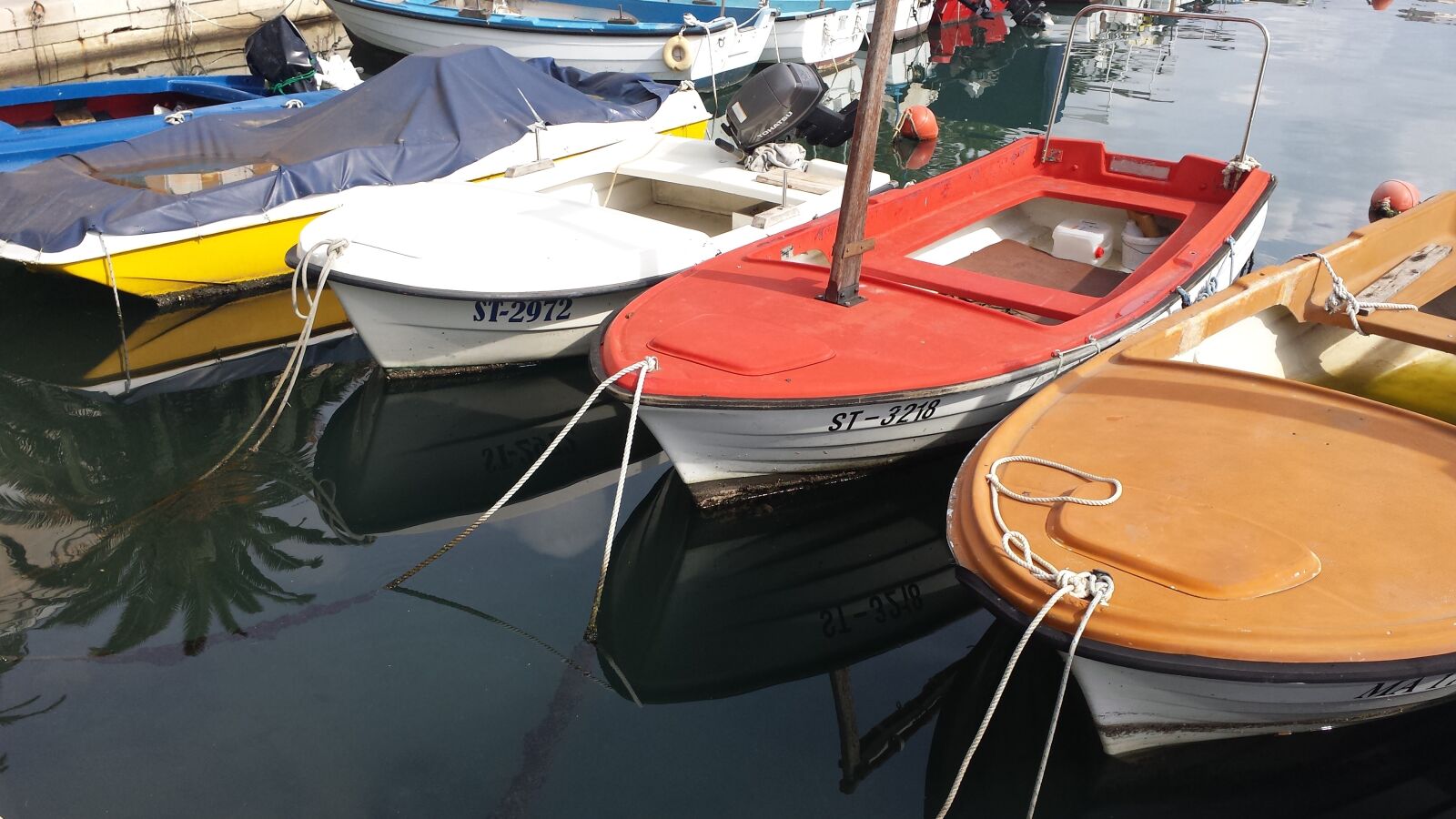 Samsung Galaxy S4 sample photo. Croatia, split, boat photography